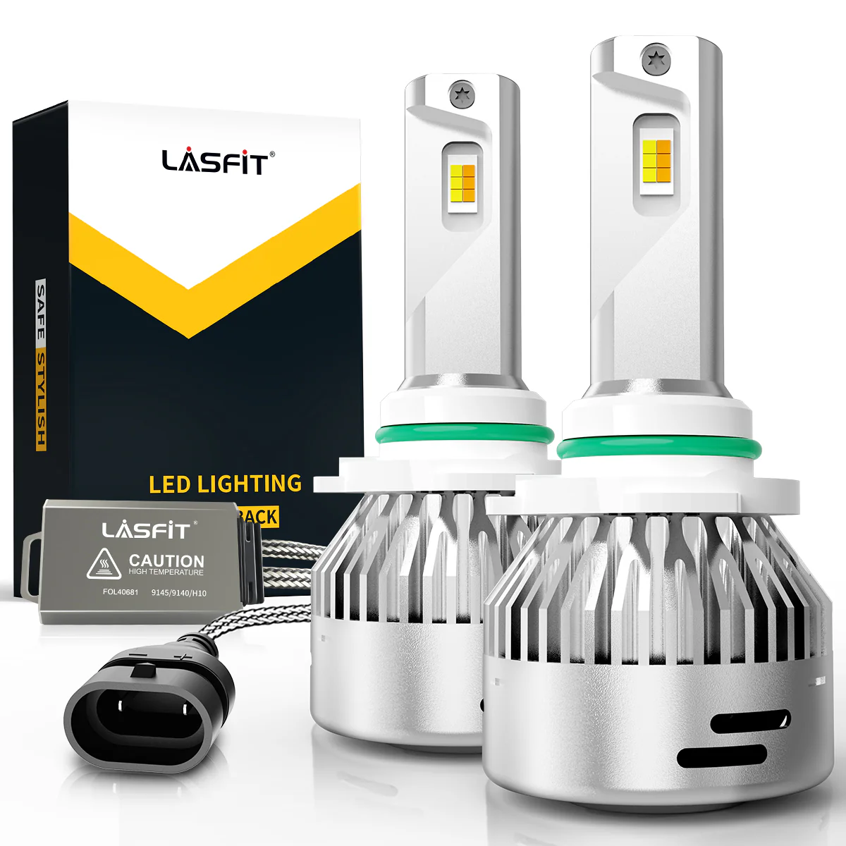 Switchback 60W H10 9145 9140 9055 LD Plus Series | 6,000LM 6000K/3000K LED Fog Light Bulbs