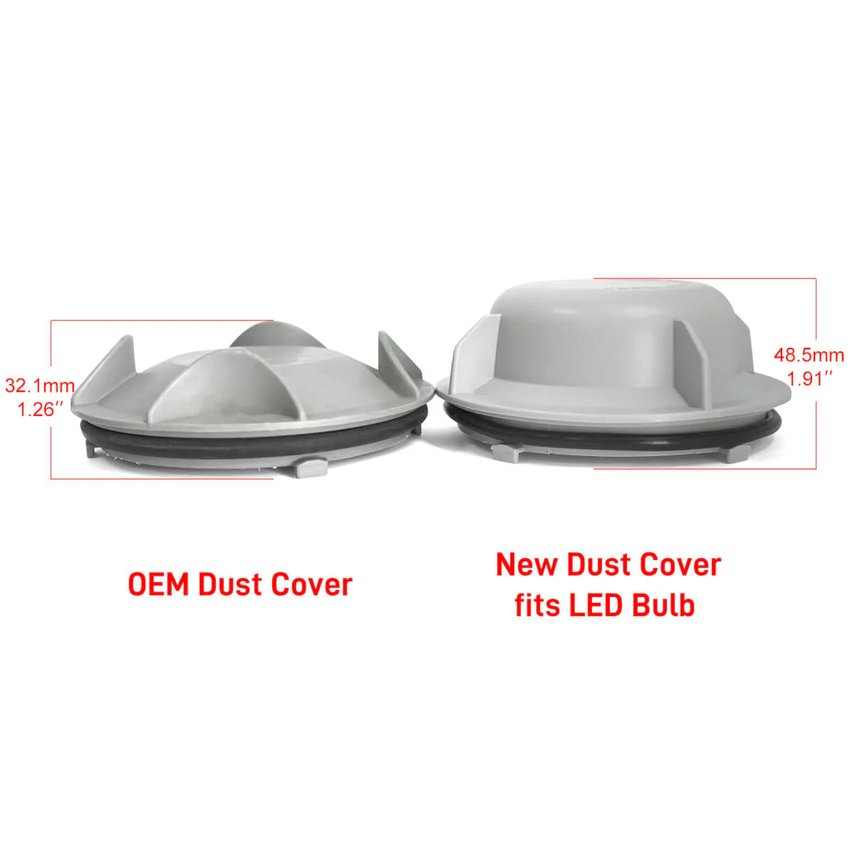 Dust Cover Extension Seal Cap Waterproof DC1041 - Image 4