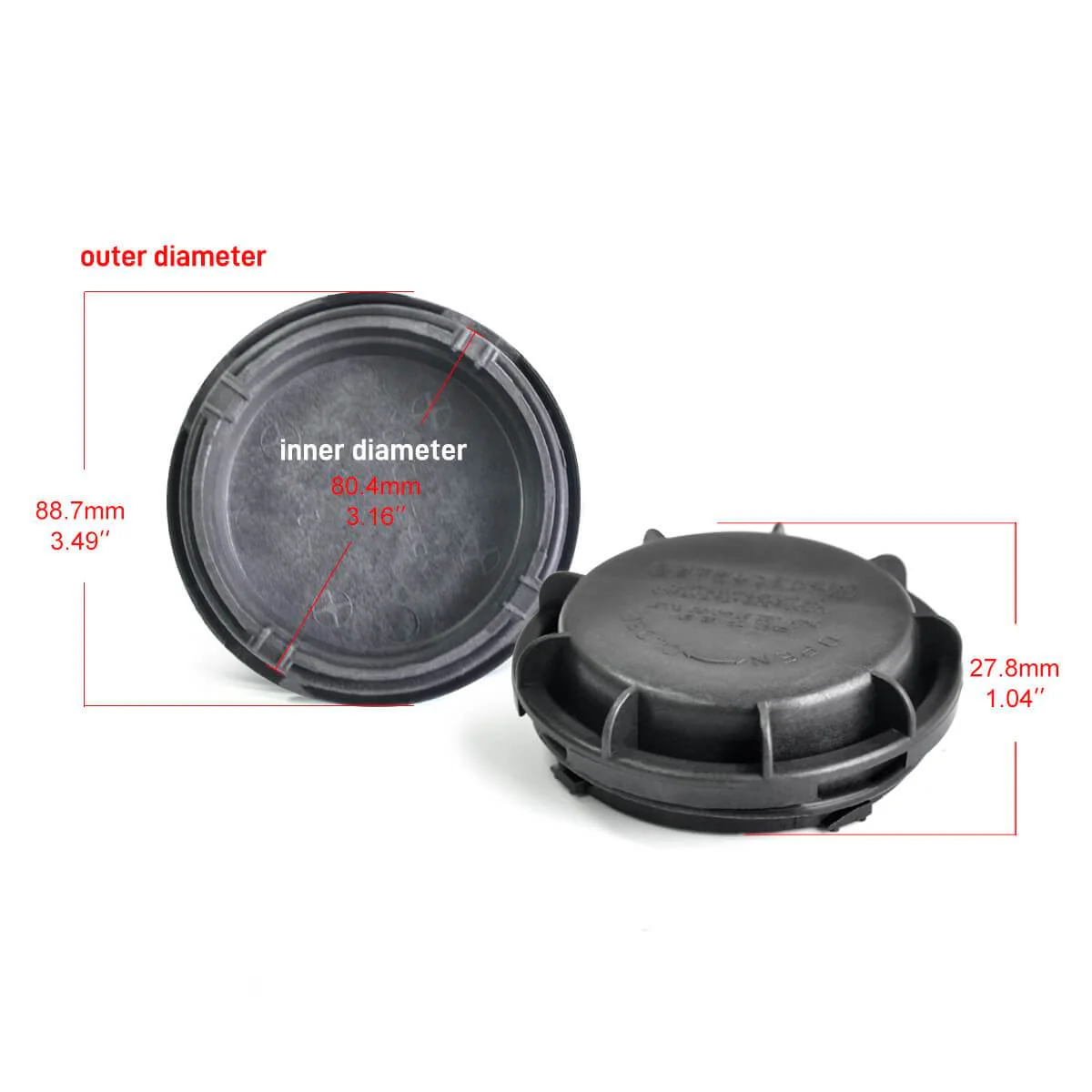 Dustproof Cover Seal Cap Waterproof OEM Design Fit for Hyundai Kia LED Bulb DC1005 - Image 2