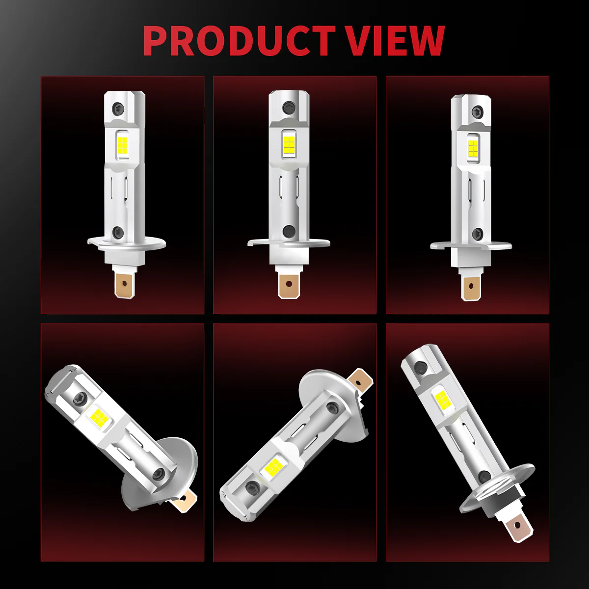 L1 Plus H1 LED Bulbs 40W 4000LM 6000K | 2 Bulbs - Image 12