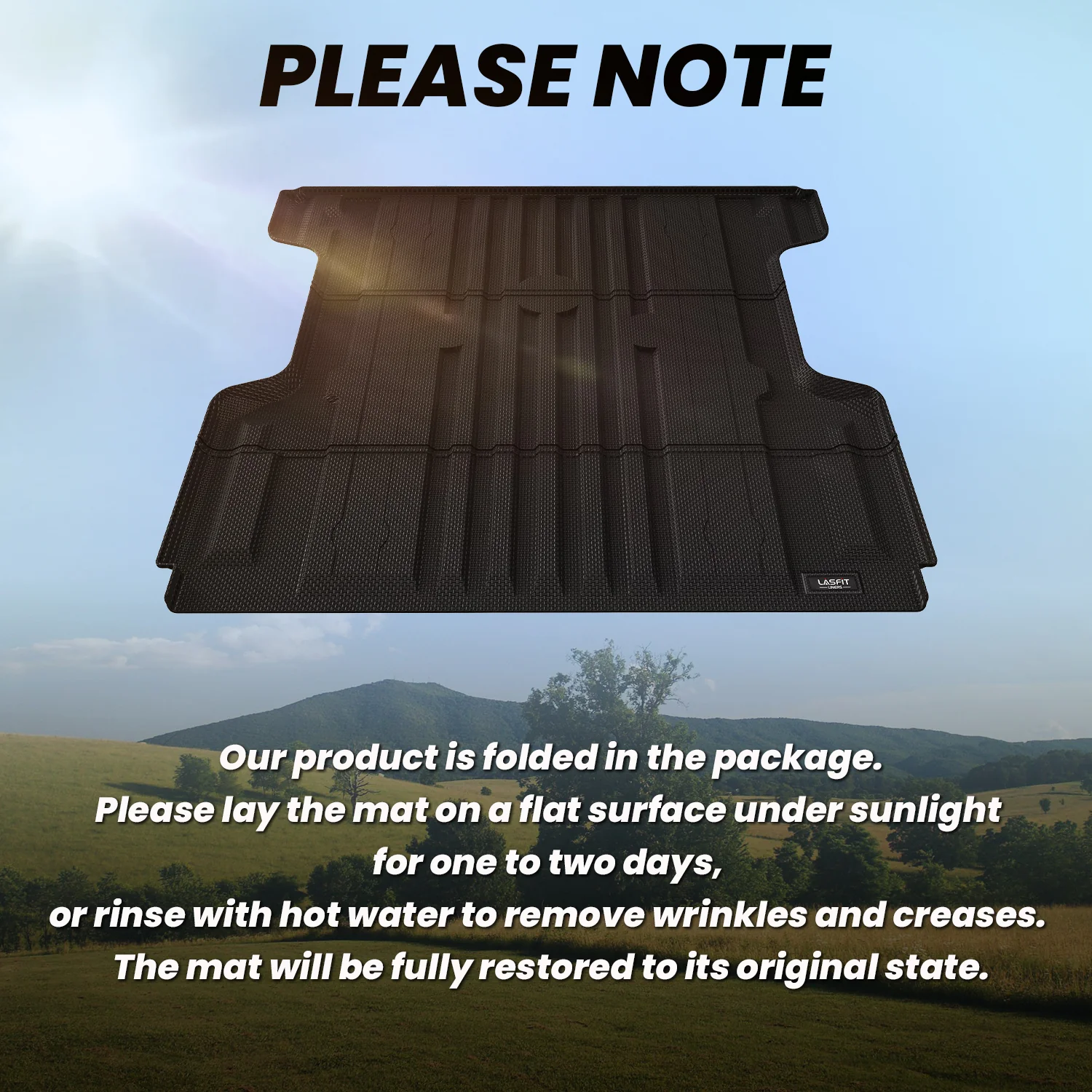 Fit for 2016-2024 Nissan Titan XD 67.0 inches Heavy Duty Truck Bed Mats, Not Fit Drop-in liners - Image 10