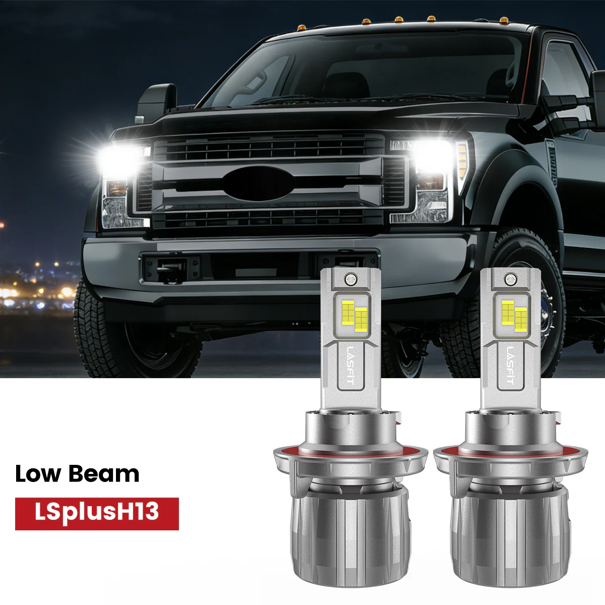 Fit for 2017-2019 Ford Chassis Cab F-350/450/550 The Brightest LED Bulbs Upgrade - Image 8