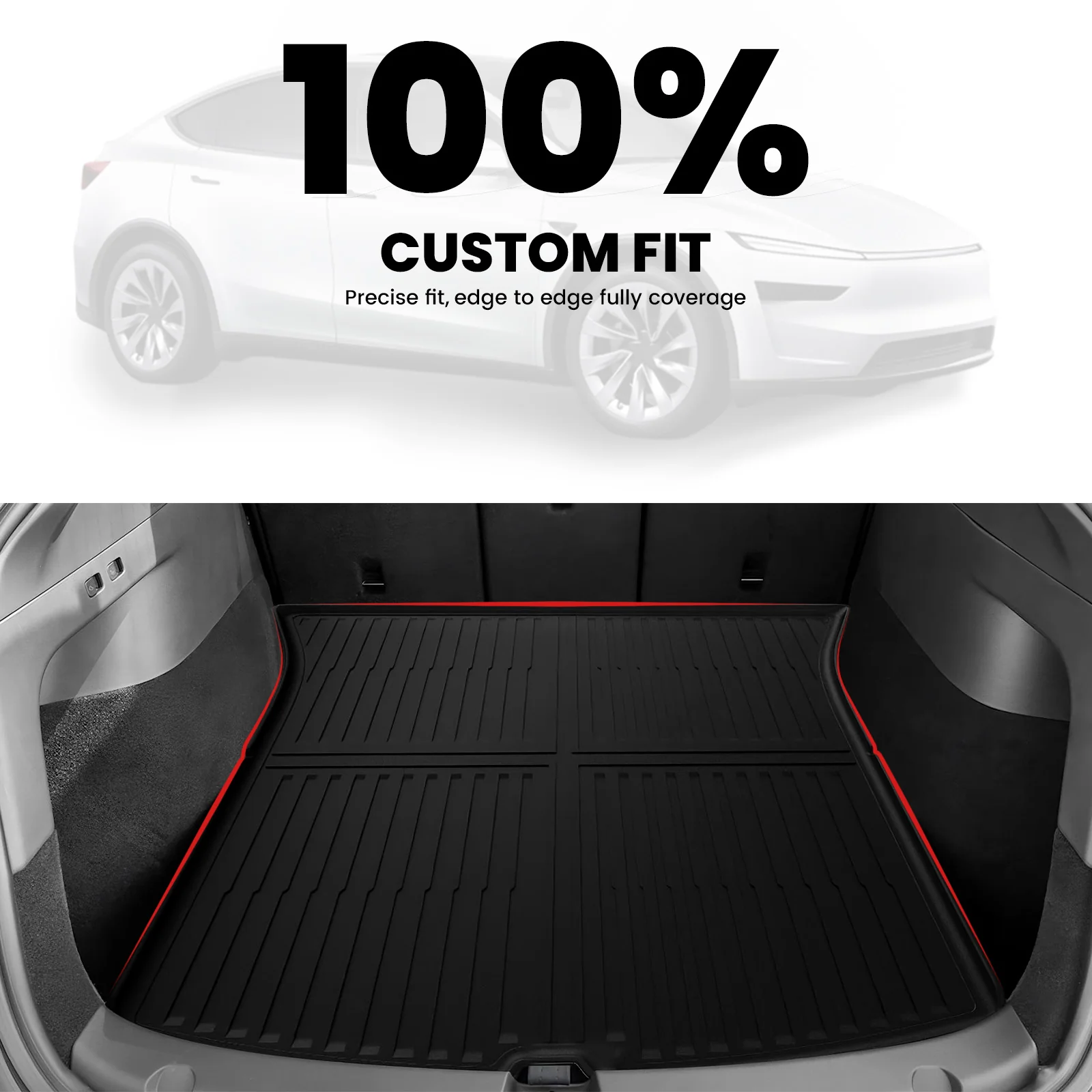 Fit for 2026 Tesla Model Y Floor Mats or Cargo or Frunk Liner or Trunk Well or Seatback Mats, Only Fit 5 seats - Image 26