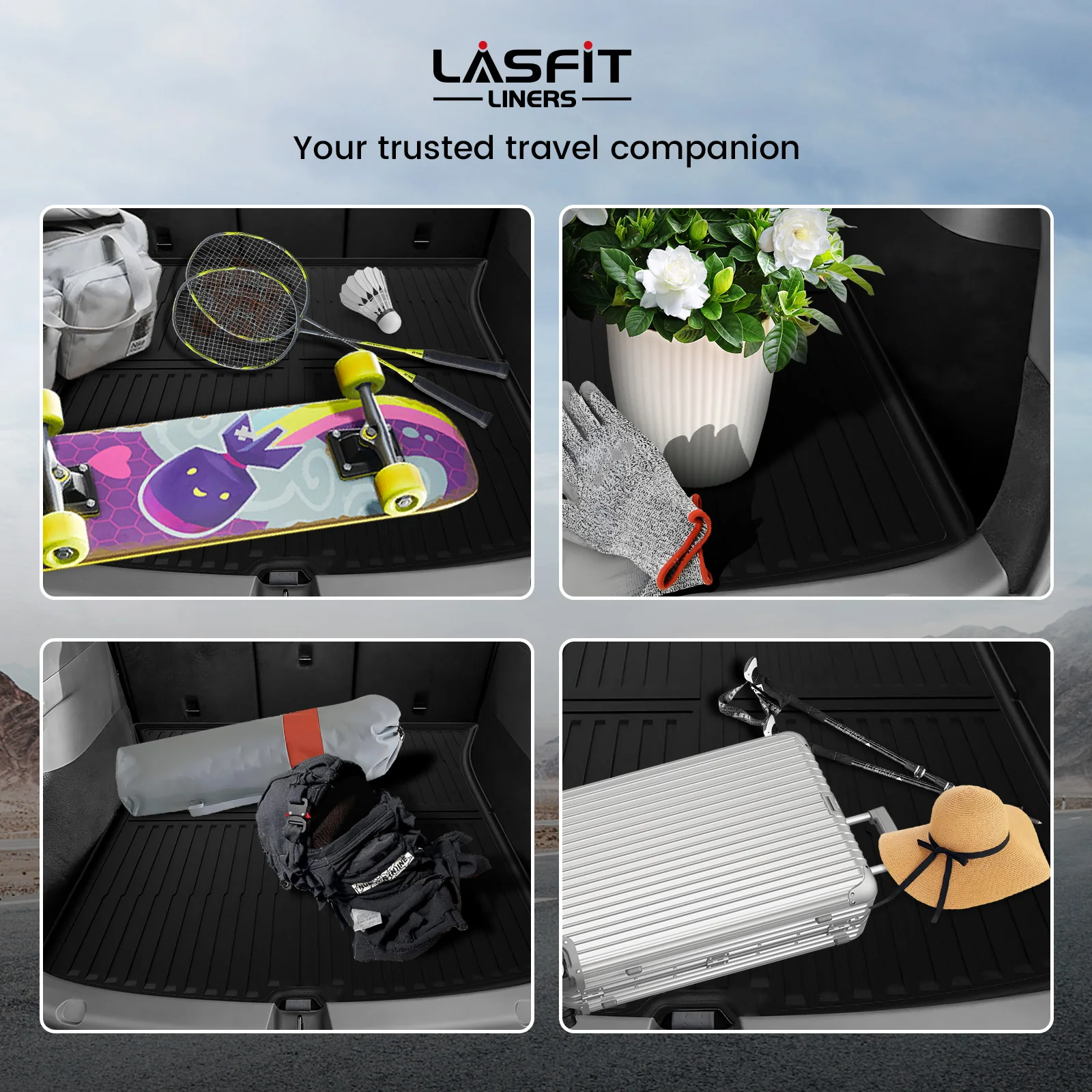Fit for 2026 Tesla Model Y Floor Mats or Cargo or Frunk Liner or Trunk Well or Seatback Mats, Only Fit 5 seats - Image 29