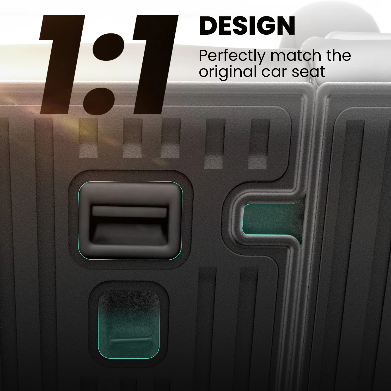 Fit for 2026 Tesla Model Y Floor Mats or Cargo or Frunk Liner or Trunk Well or Seatback Mats, Only Fit 5 seats - Image 35
