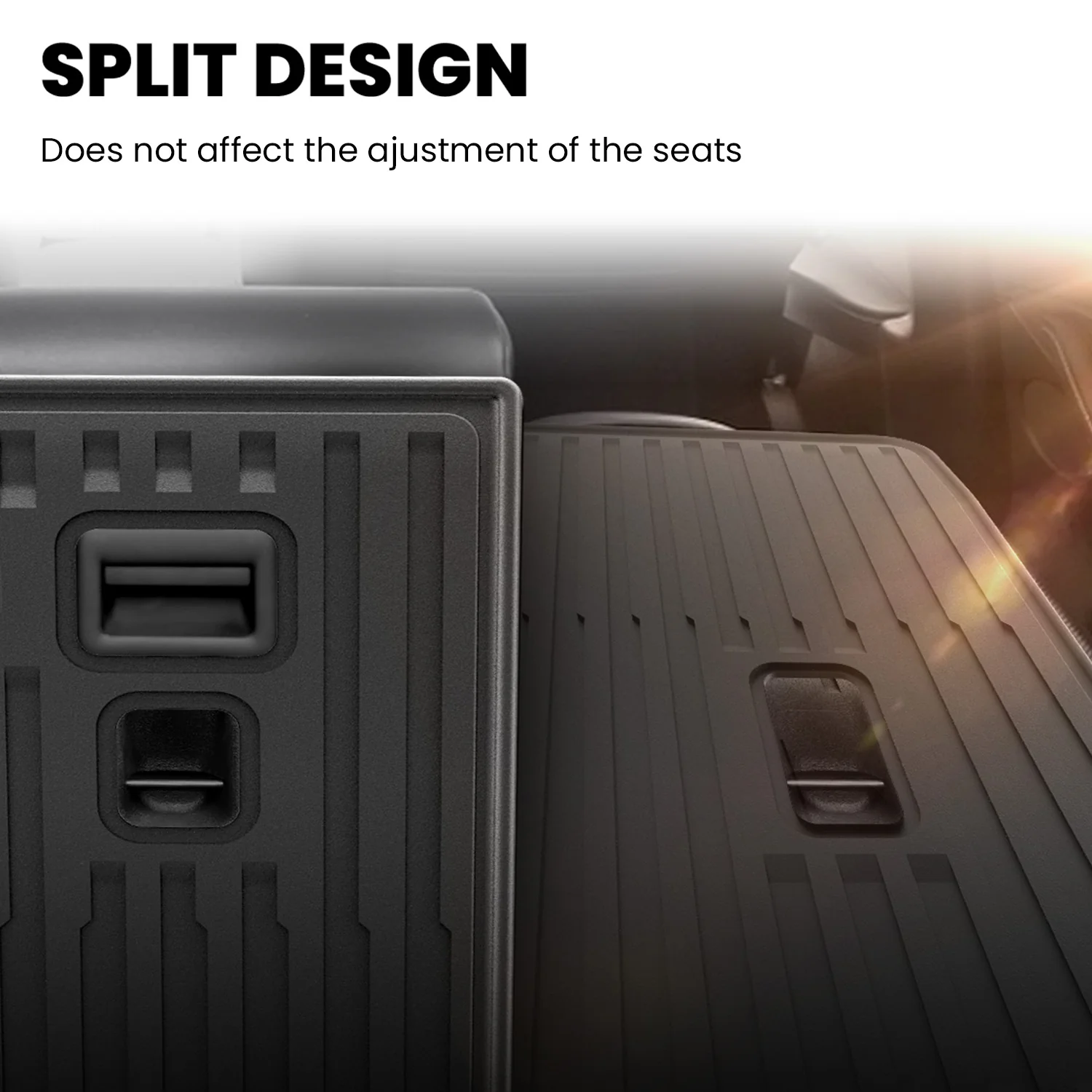 Fit for 2026 Tesla Model Y Floor Mats or Cargo or Frunk Liner or Trunk Well or Seatback Mats, Only Fit 5 seats - Image 37