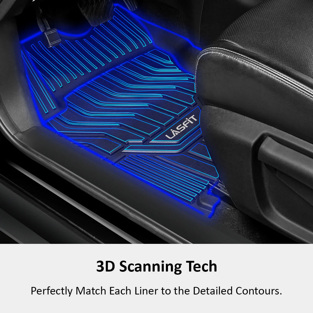 Fit for 2017-2018 Nissan Armada Custom Floor Mats TPE Material 1st & 2nd Row or Seatback & Cargo Mats - Image 6