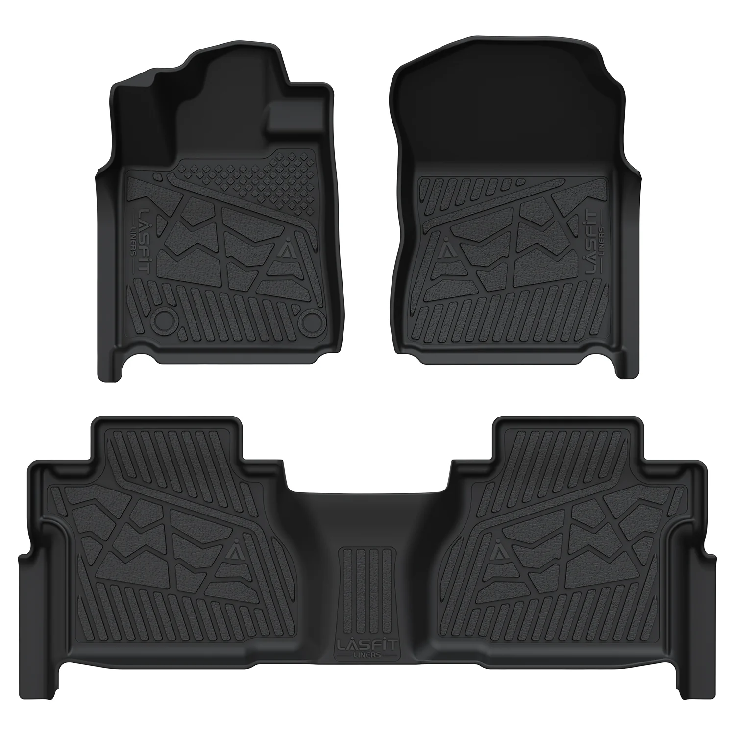 Fit for 2014-2021 Toyota Tundra Floor Mats 1st & 2nd Row Seat - Image 11