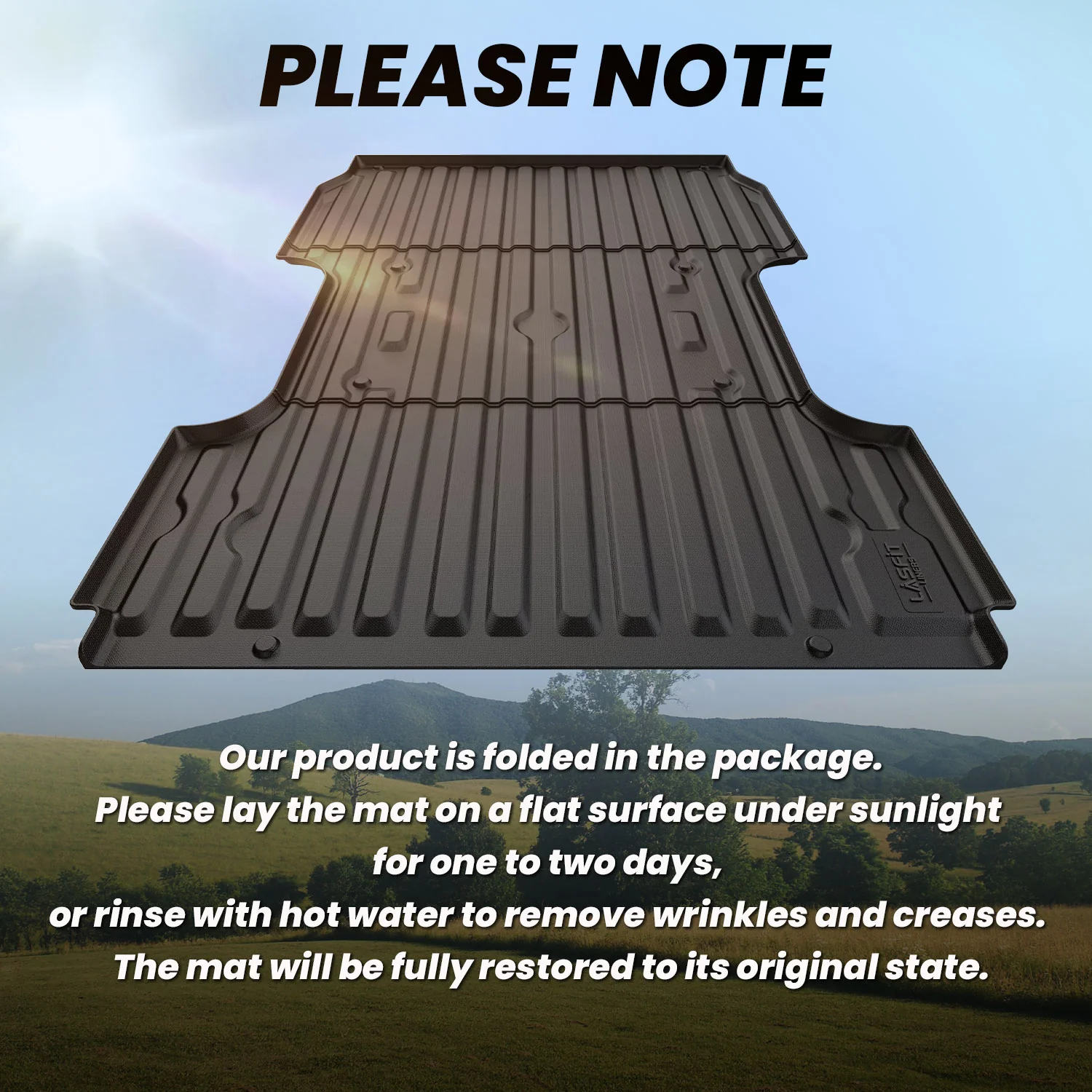 Fit for 2017-2026 Ford F-250 F-350 F-450 F-550 Super Duty Bed Mat or Tailgate Mat, Not Fit Drop-in liners - Image 36