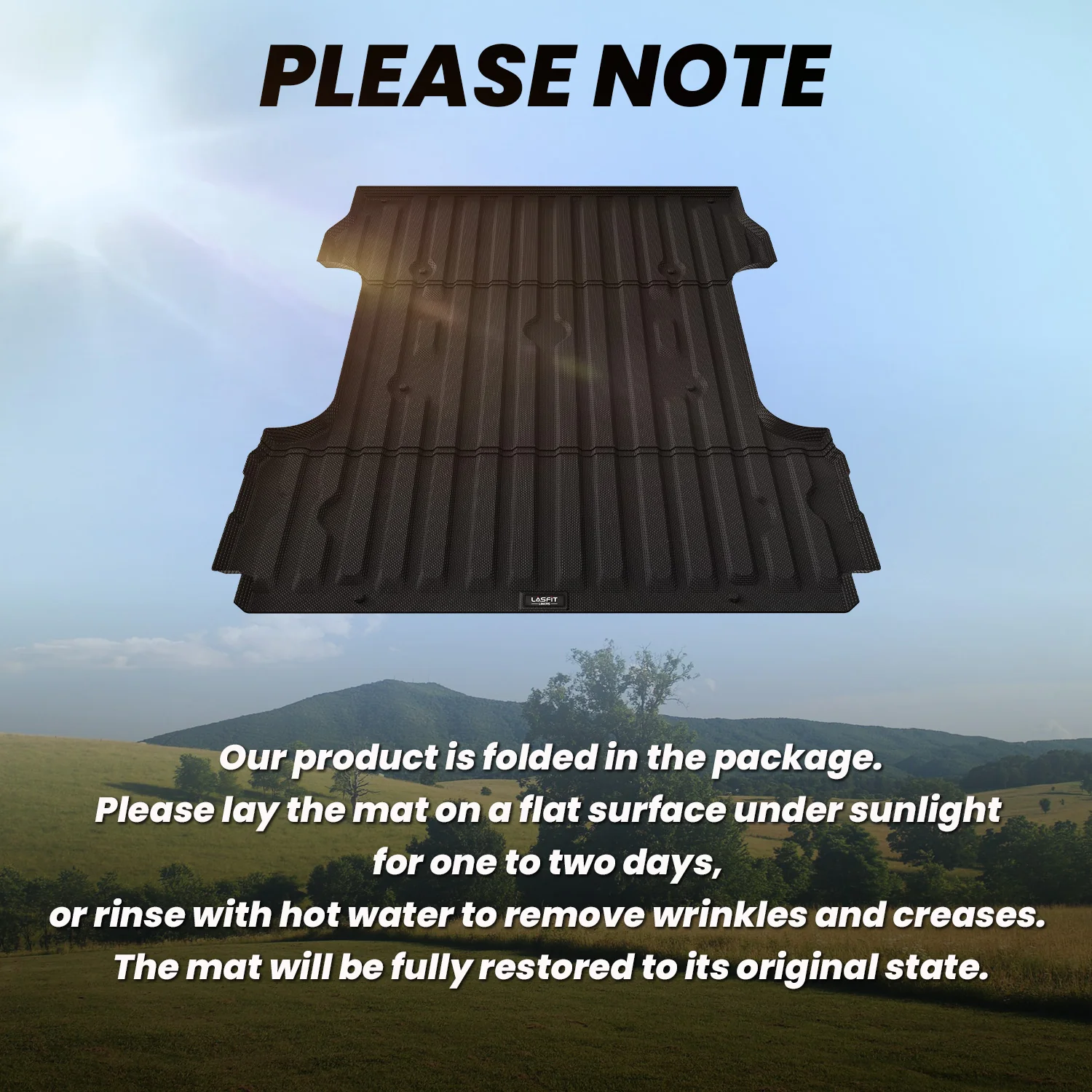 Fit for 2017-2026 Ford F-250 F-350 F-450 F-550 Super Duty Bed Mat or Tailgate Mat, Not Fit Drop-in liners - Image 8