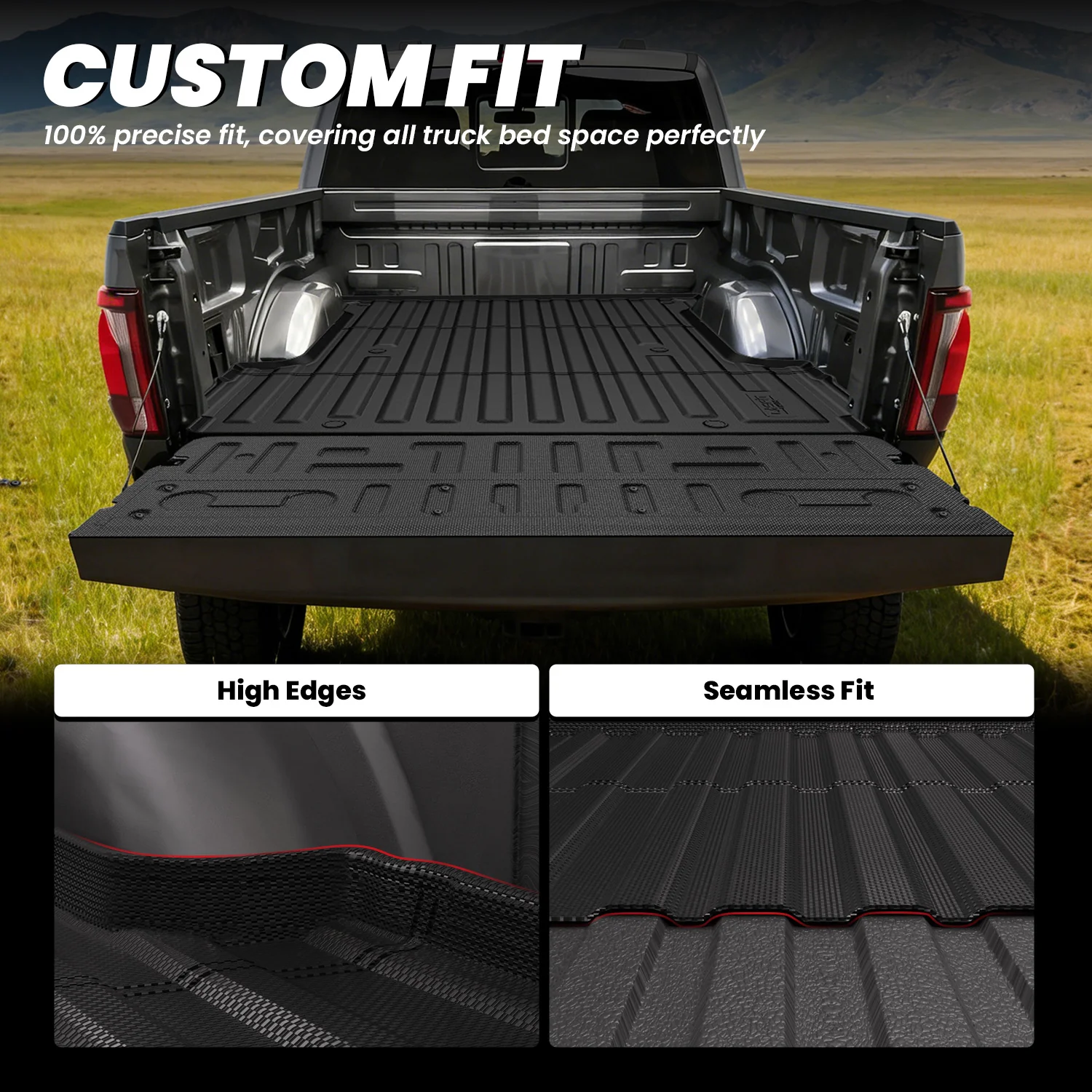 Fit for 2021-2023 Ford F-150 & F-150 Lightning Truck Bed Mat or Tailgate Mat, Not Fit Drop-in Liners - Image 13