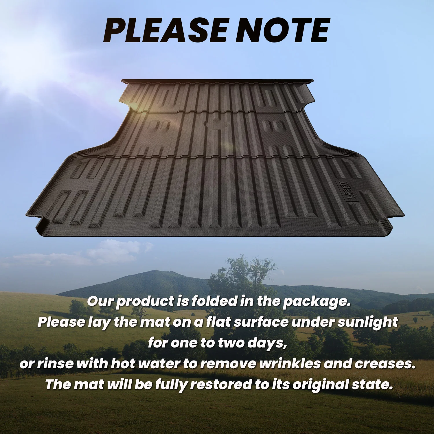 Fit for 2009-2016 Ford F-250 F-350 F-450 6.75FT(81") Heavy Duty Truck Bed Mat, Not Fit Drop-in liners - Image 7