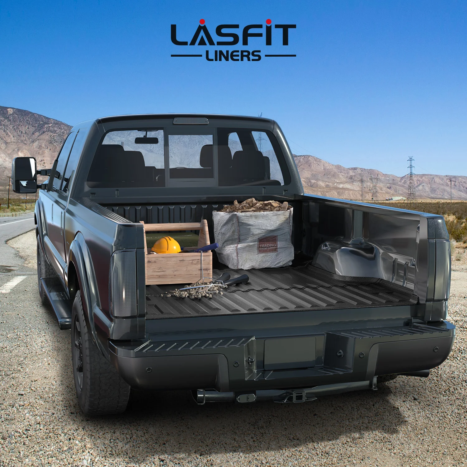 Fit for 2009-2016 Ford F-250 F-350 F-450 6.75FT(81") Heavy Duty Truck Bed Mat, Not Fit Drop-in liners - Image 9