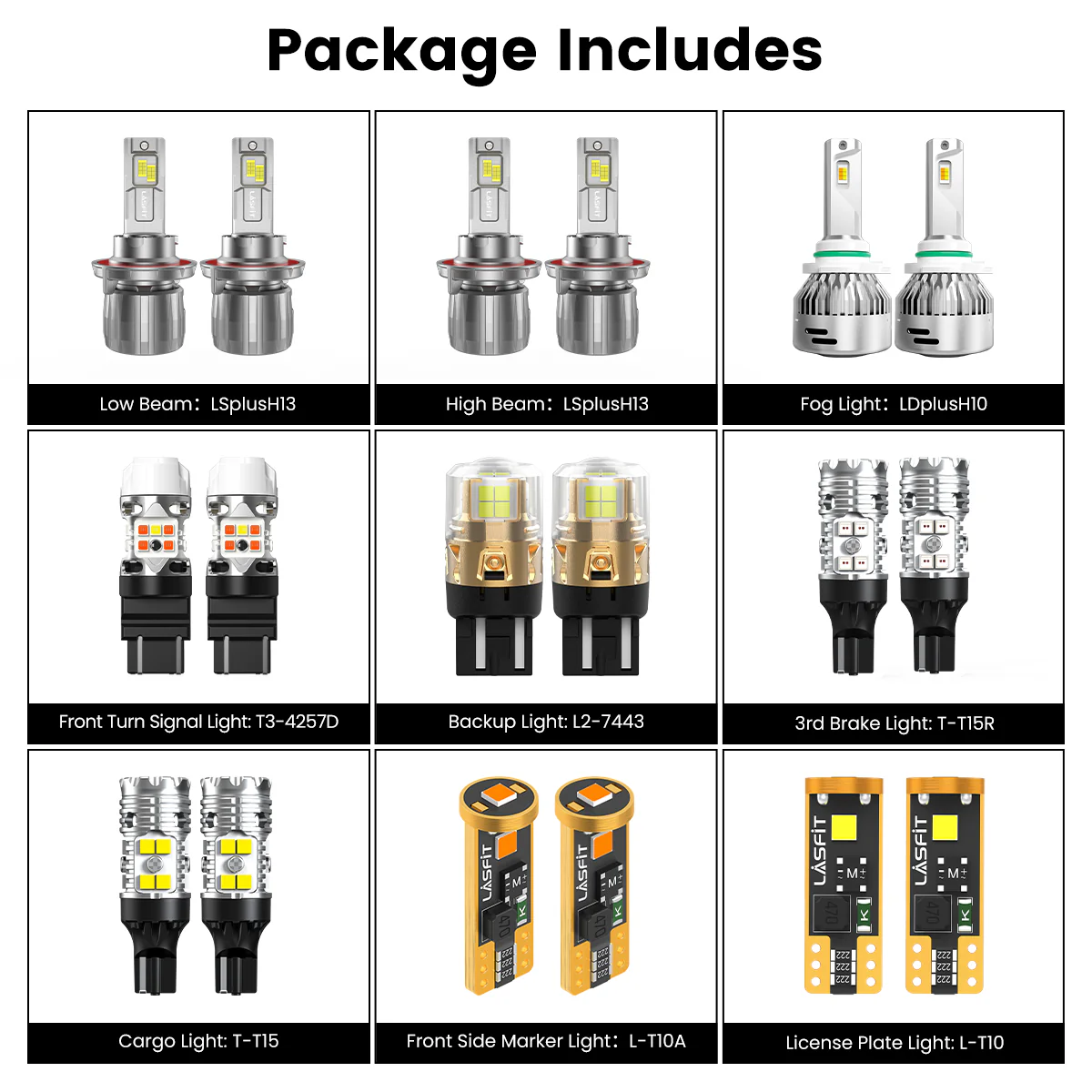 Fit for 2017-2019 Ford F-250 F-350 Super Duty The Brightest LED Bulbs Upgrade | Tested and Verified - Image 2