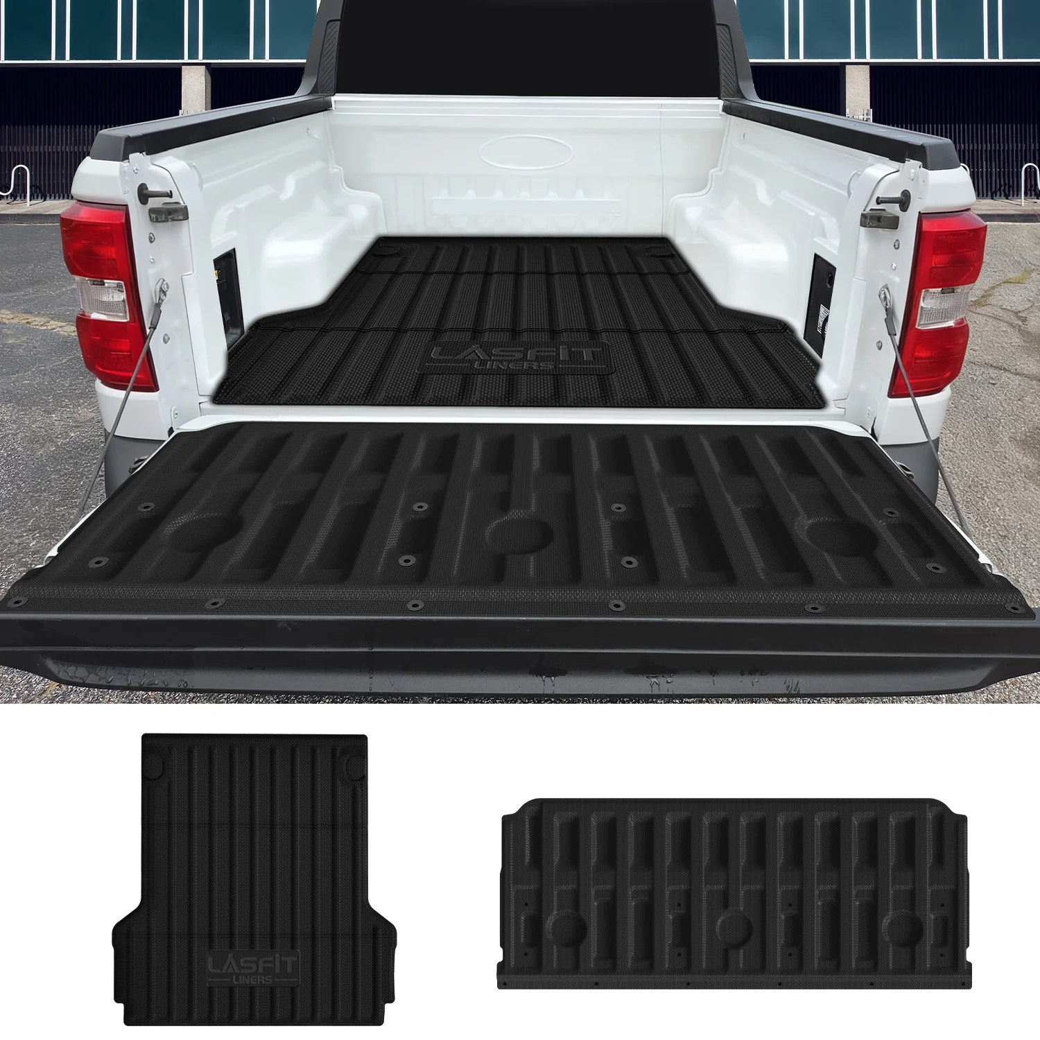 Fit for 2022-2026 Ford Maverick 4.5FT(54.4" ) Heavy Duty Truck Bed Mat or Tailgate Mat, Not Fit Drop-in liners - Image 16