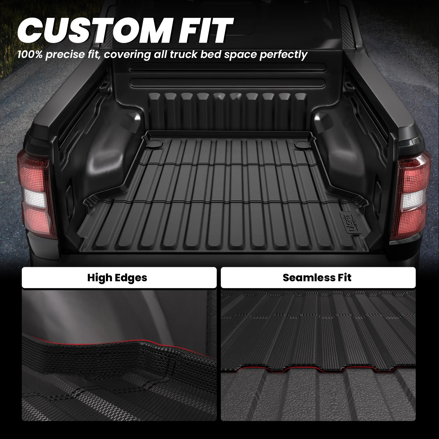 Fit for 2022-2026 Ford Maverick 4.5FT(54.4" ) Heavy Duty Truck Bed Mat or Tailgate Mat, Not Fit Drop-in liners - Image 19