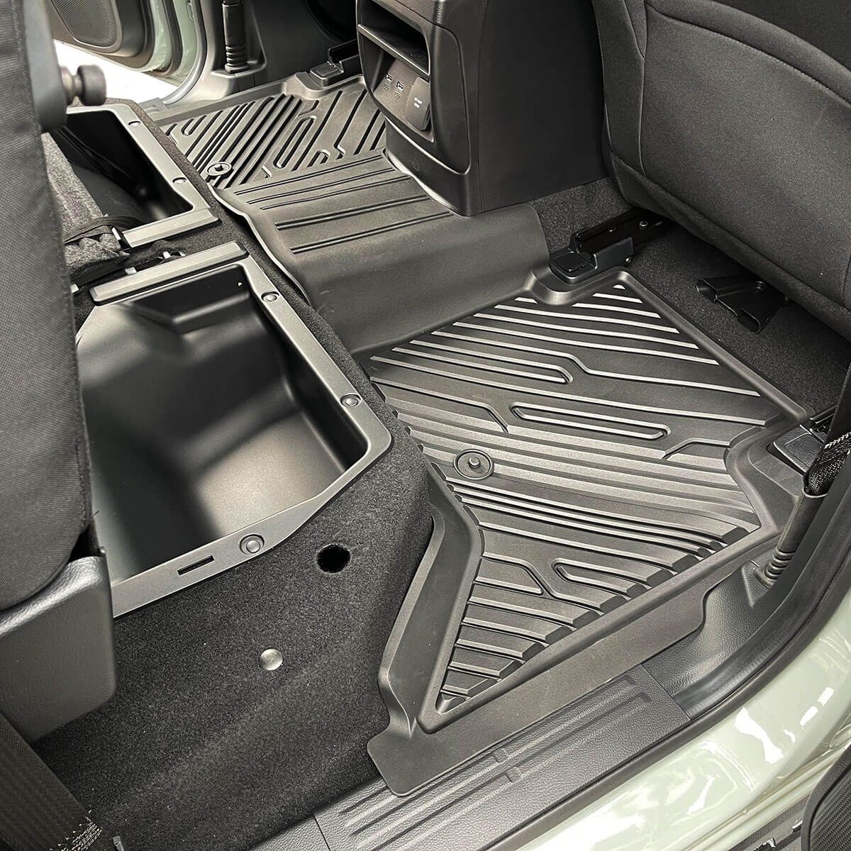 Fit for 2020-2023 Ford Ranger Floor Mats 1st & 2nd Row Seat, Fit SuperCrew ONLY - Image 11
