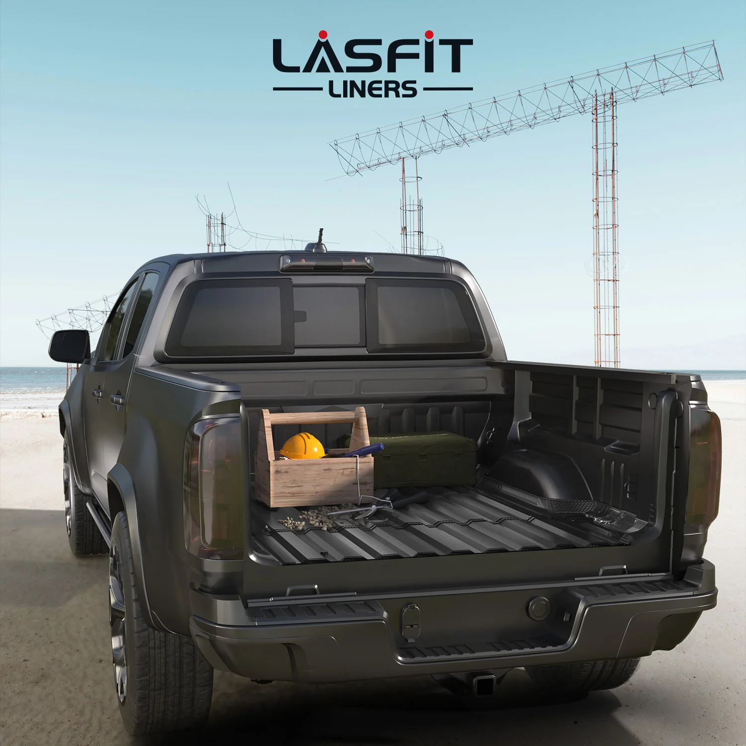 Fit for 2015-2022 Chevrolet Colorado 5.1FT Short Bed Mat or Tailgate Mat - Image 8