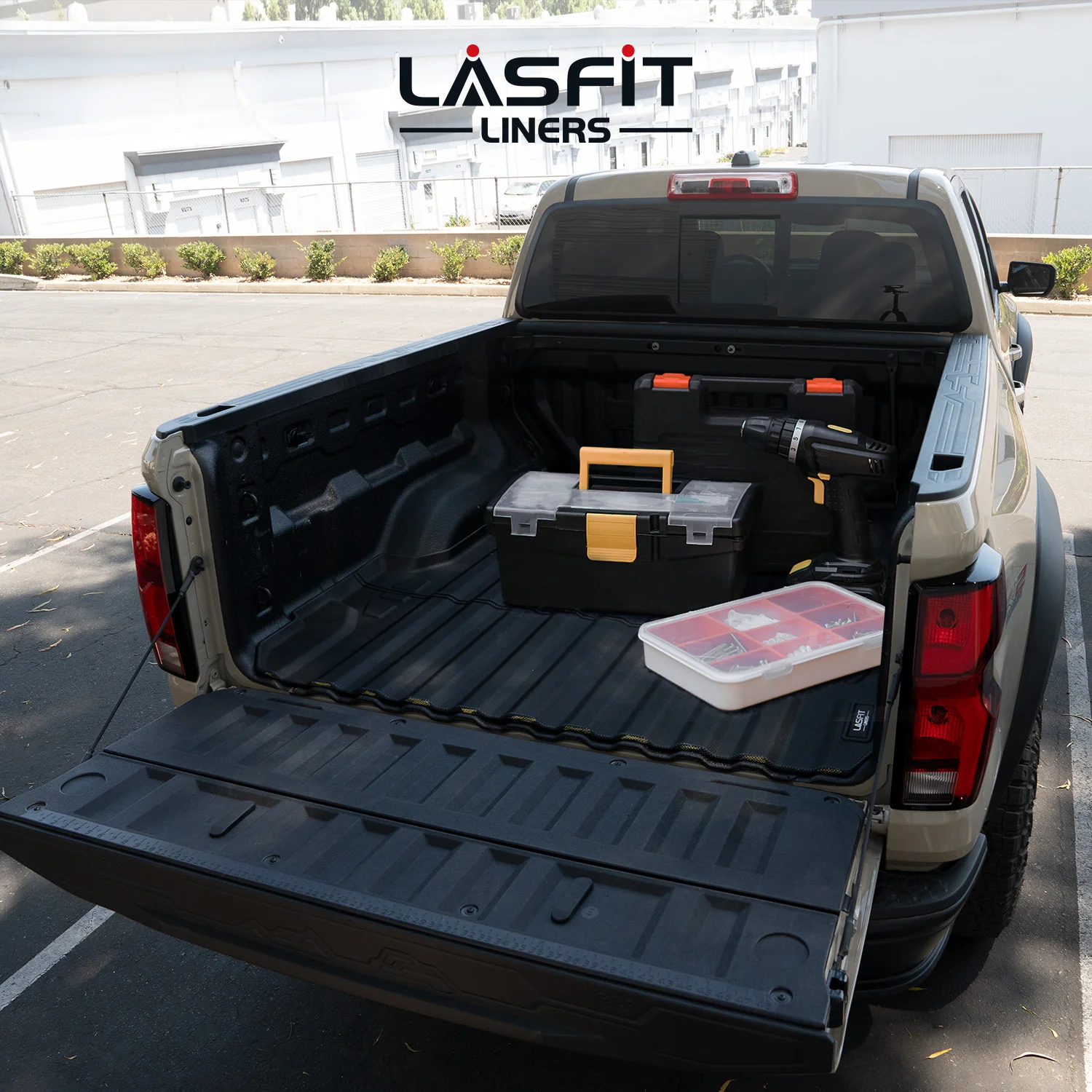 Fit for 2023-2026 Chevrolet Colorado Heavy Duty 61.7"(5FT) Bed Mat or Tailgate Mat - Image 8