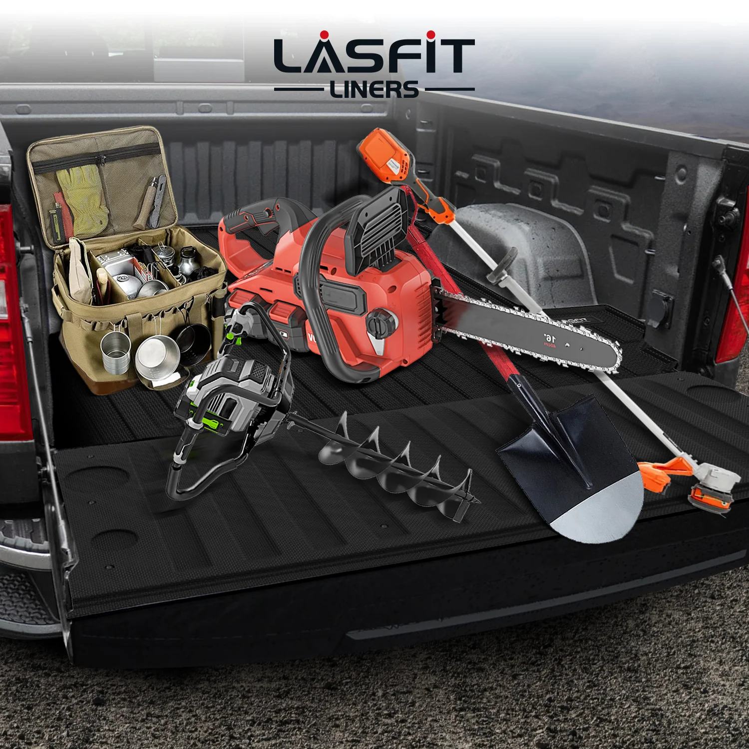 Fit for 2019-2026 GMC Sierra 1500 Truck Bed Mat or Tailgate Mat, Not Fit 2019 Sierra 1500 LD - Image 18