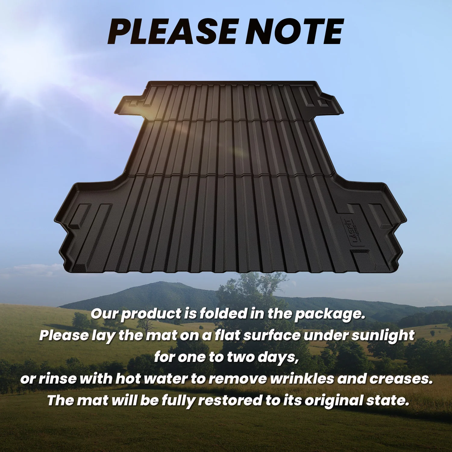 Fit for 2019-2026 GMC Sierra 1500 Truck Bed Mat or Tailgate Mat, Not Fit 2019 Sierra 1500 LD - Image 30