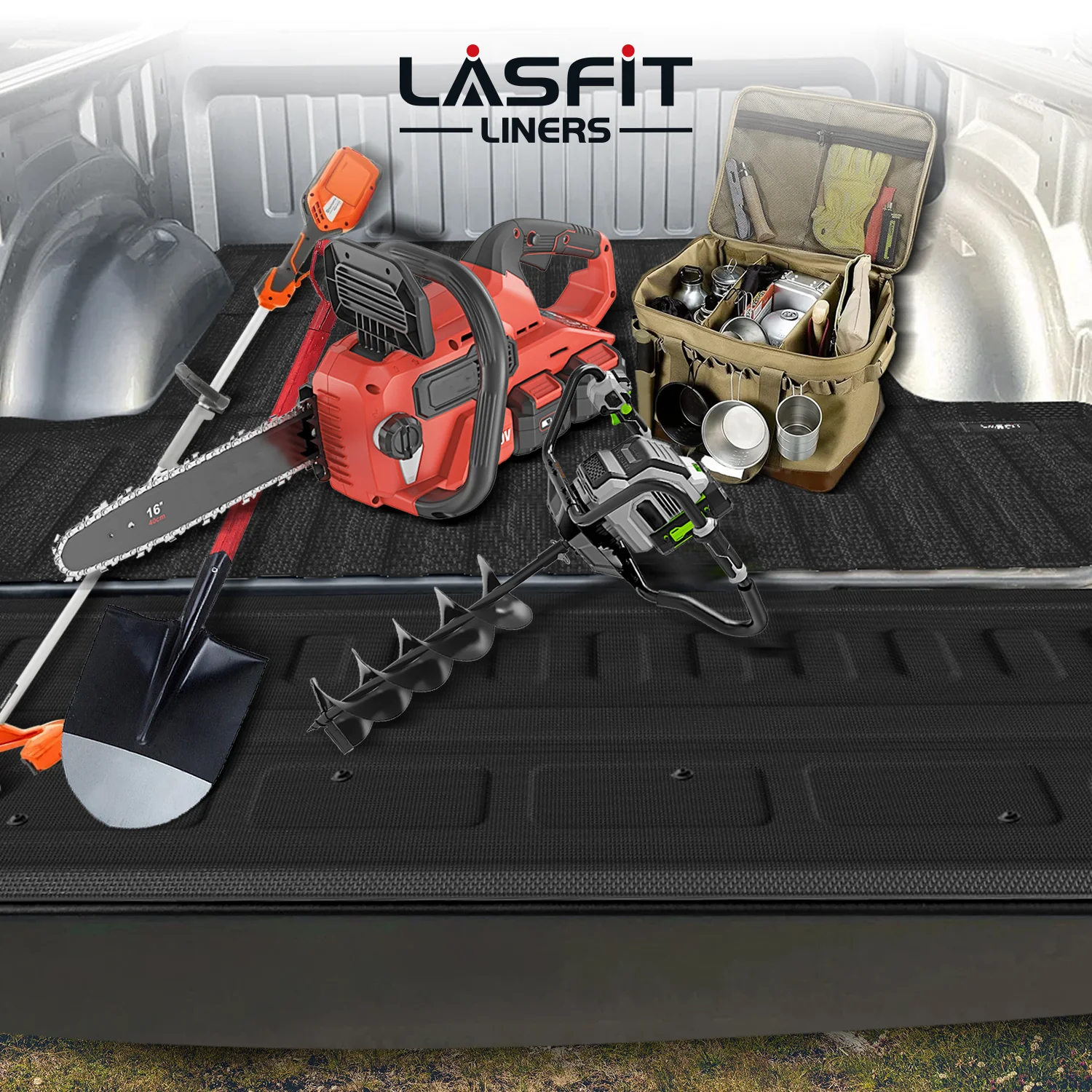 Fit for 2020-2026 GMC Sierra 2500HD 3500HD 6.8FT Bed Mat or Tailgate Mat, Not for 5th Wheel Package - Image 17