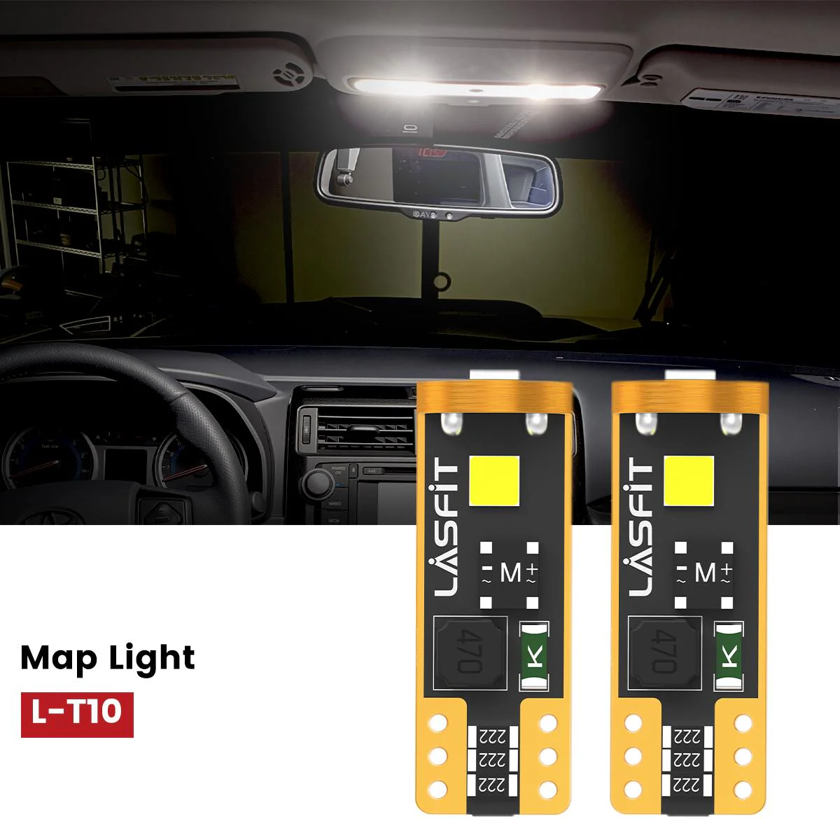 Fit for 2014-2020 Toyota 4Runner LED Bulbs Upgrade | Tested and Verified - Image 49