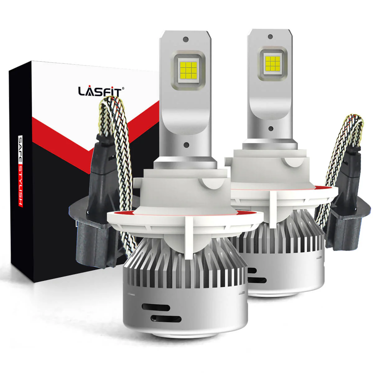 60W H13 9008 LA Plus Series | 6,000LM 6000K LED Bulbs