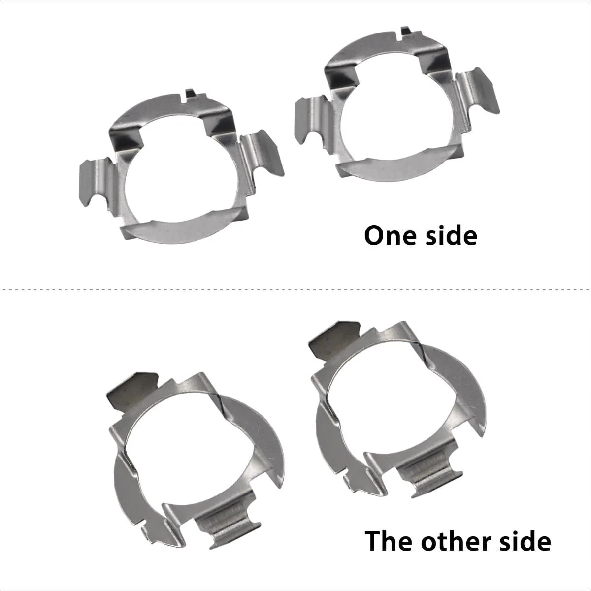 TK004 H7 LED Bulb Metal Adapter Retainer Holder Fit for Mercedes Benz - Image 4