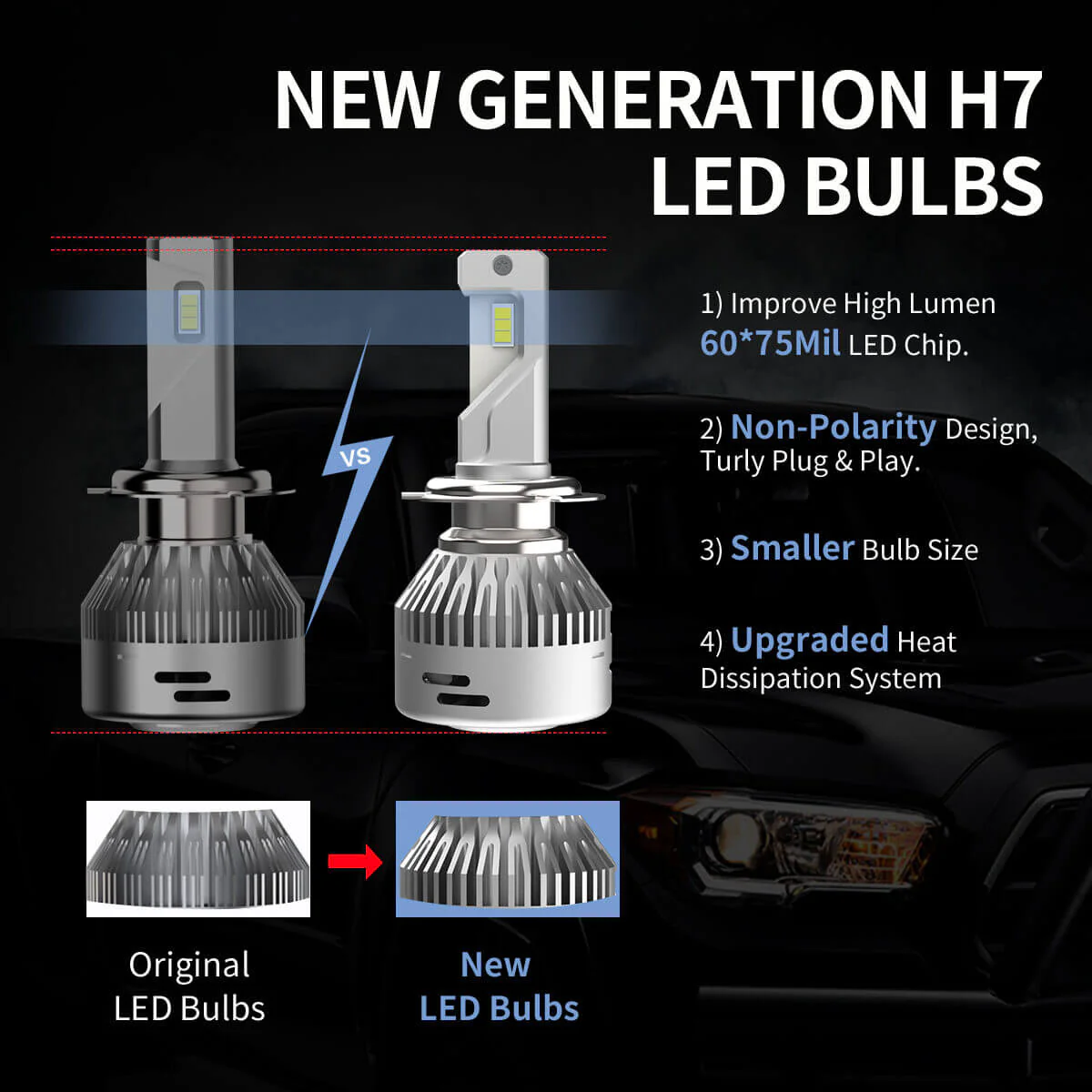 Fit for 2011-2014 Hyundai Sonata The Brightest LED Bulbs Upgrade - Image 33