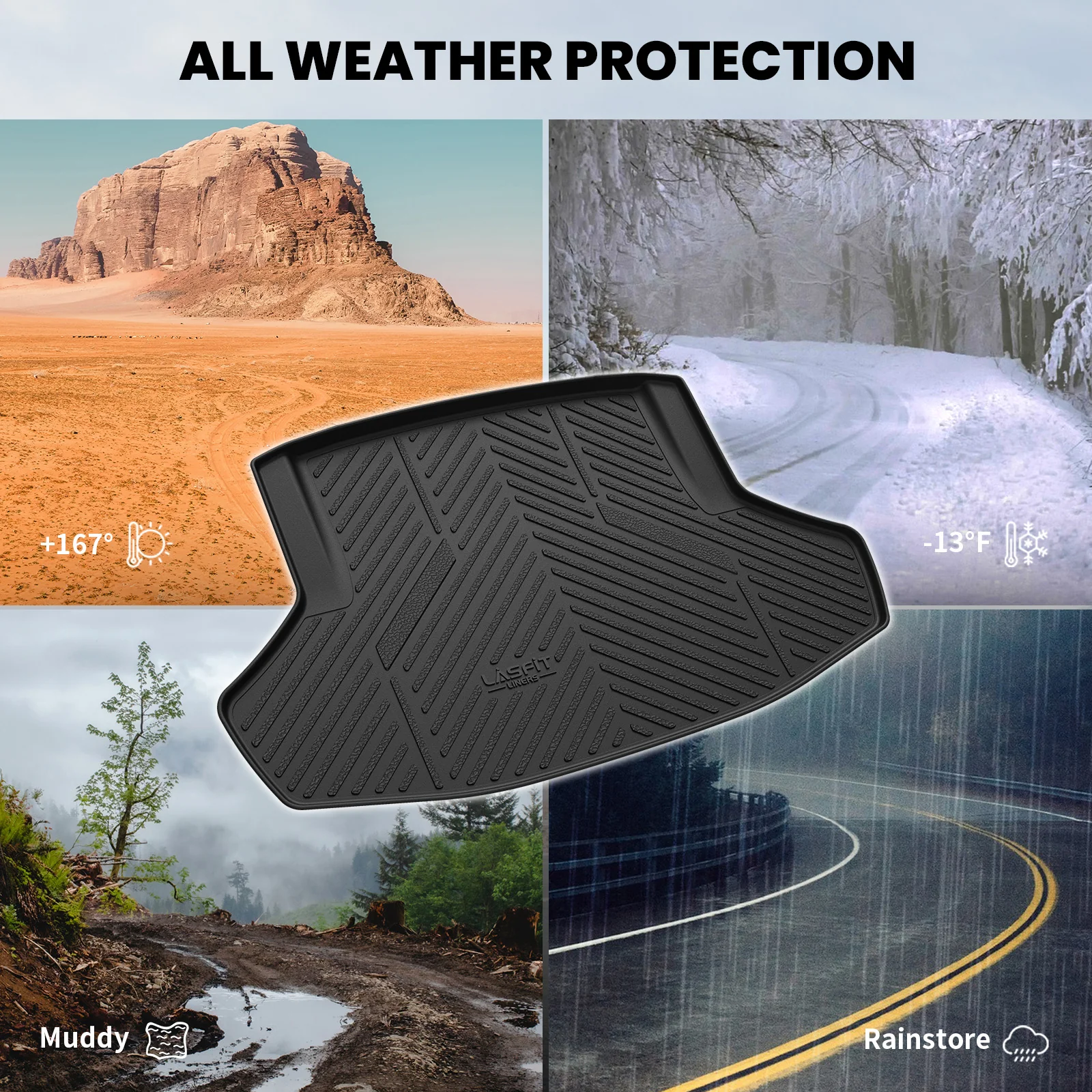 Fit for 2022-2026 Honda Civic Sedan Floor Mats or Cargo Mat(Include Type R) - Image 13