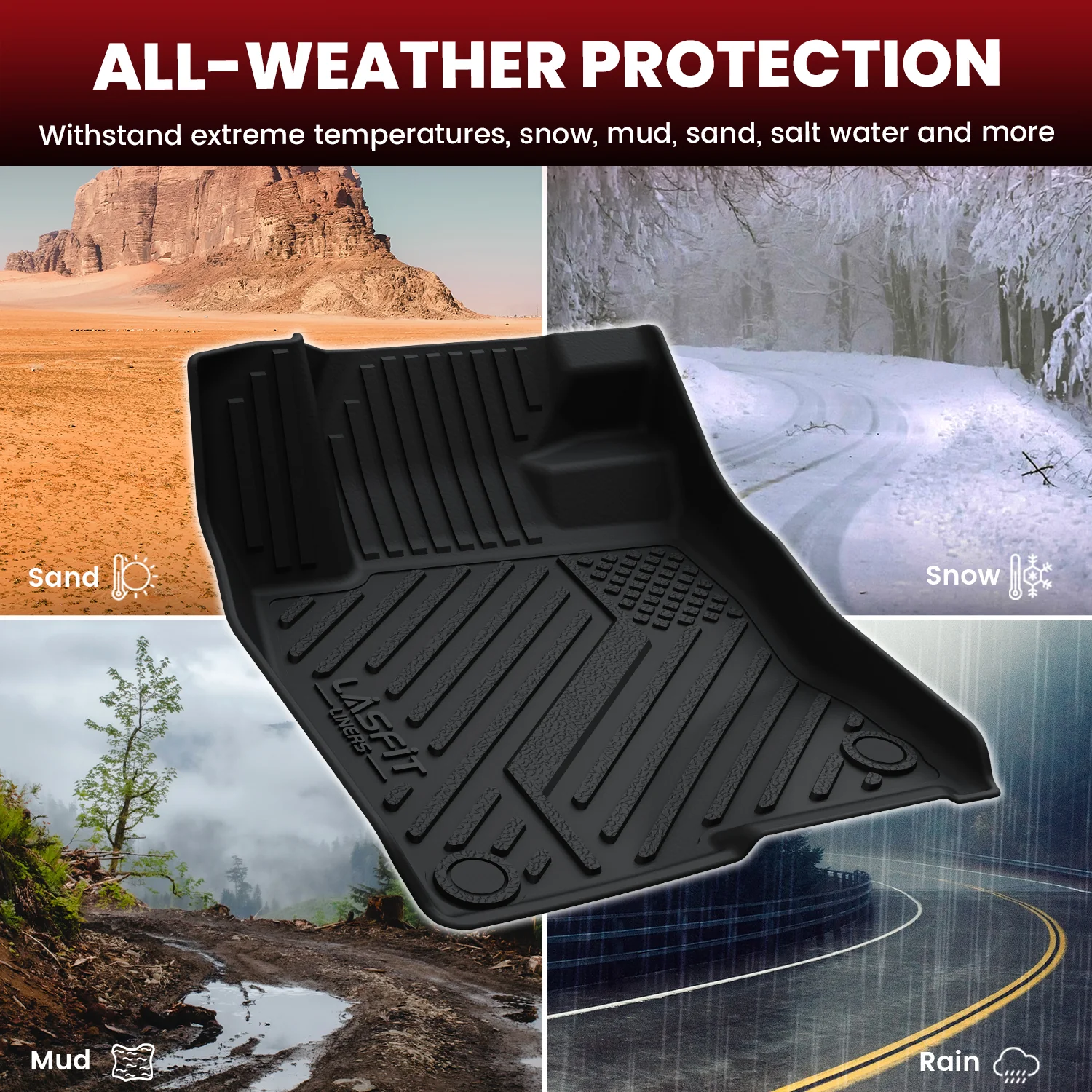 Fit for 2022-2026 Honda Civic Sedan Floor Mats or Cargo Mat(Include Type R) - Image 31