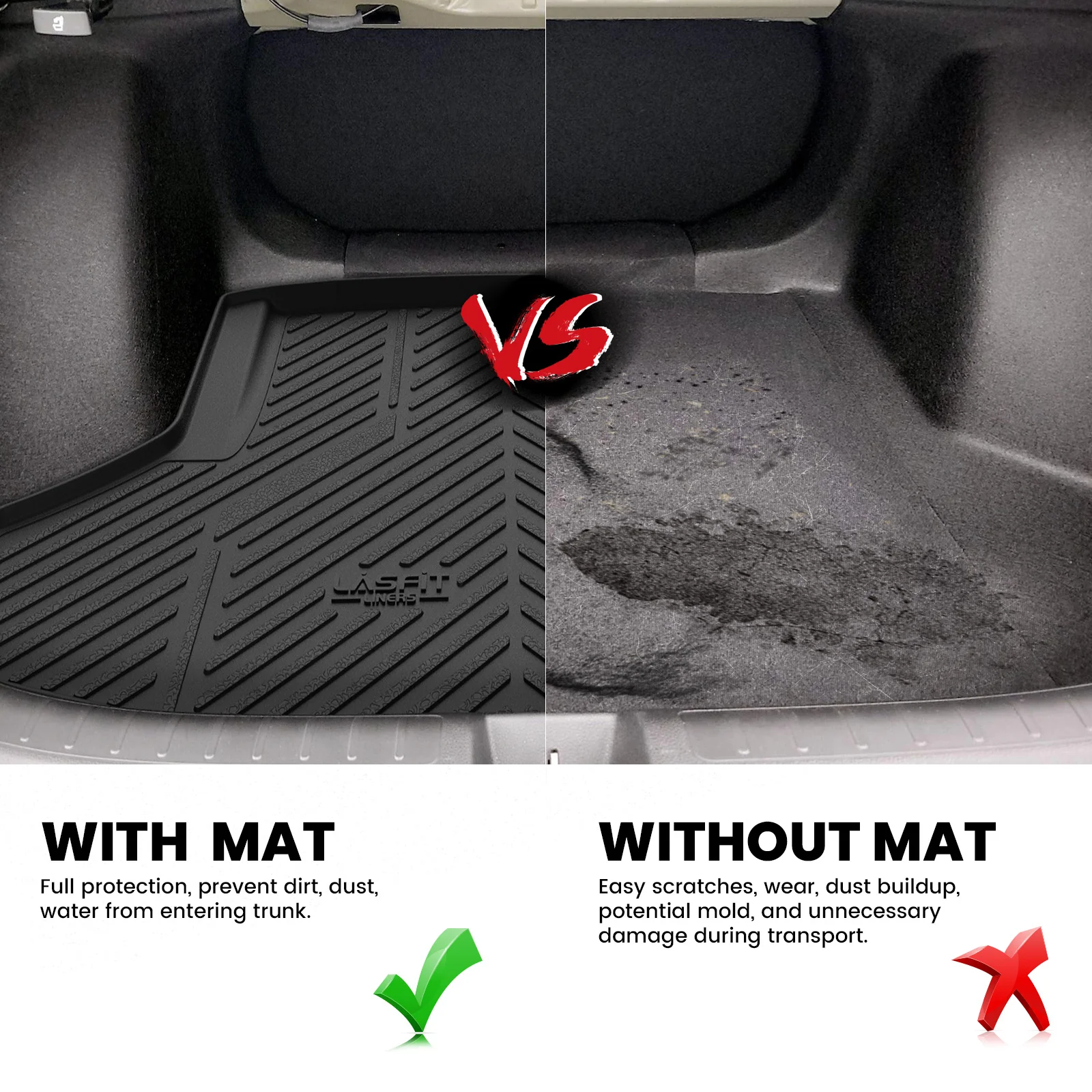 Fit for 2022-2026 Honda Civic Sedan Floor Mats or Cargo Mat(Include Type R) - Image 9