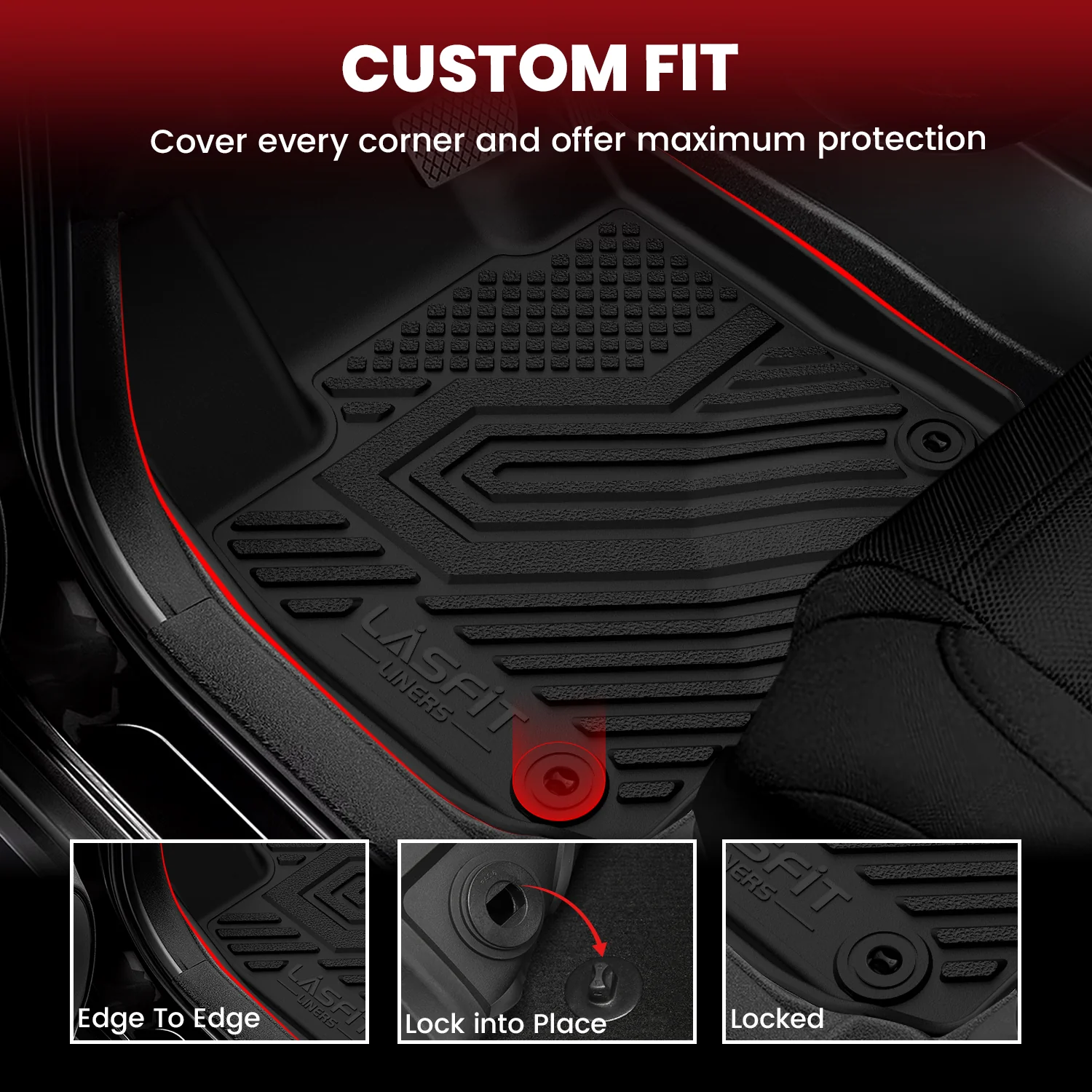 Fit for 2023-2026 Honda HR-V (Include Hybrid) Floor Mats or Seatback & Cargo Mats - Image 12