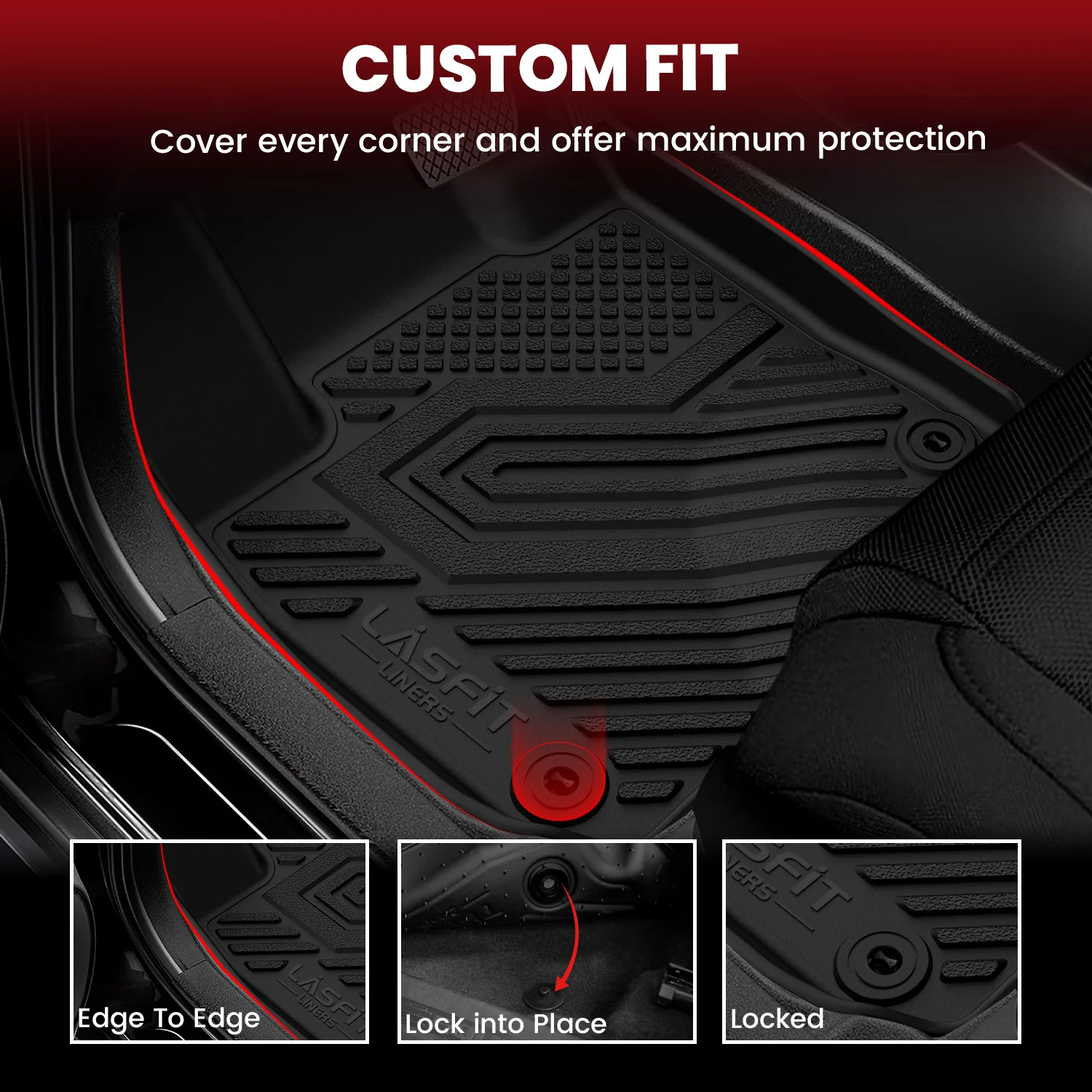 Fit for 2023-2026 Honda HR-V (Include Hybrid) Floor Mats or Seatback & Cargo Mats - Image 4