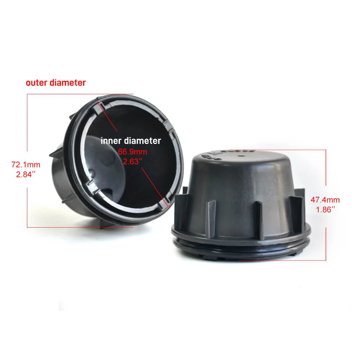 Fit for Hyundai Azera Sonata LED Bulb Dust Cover Seal Cap Waterproof OEM Design - Image 2
