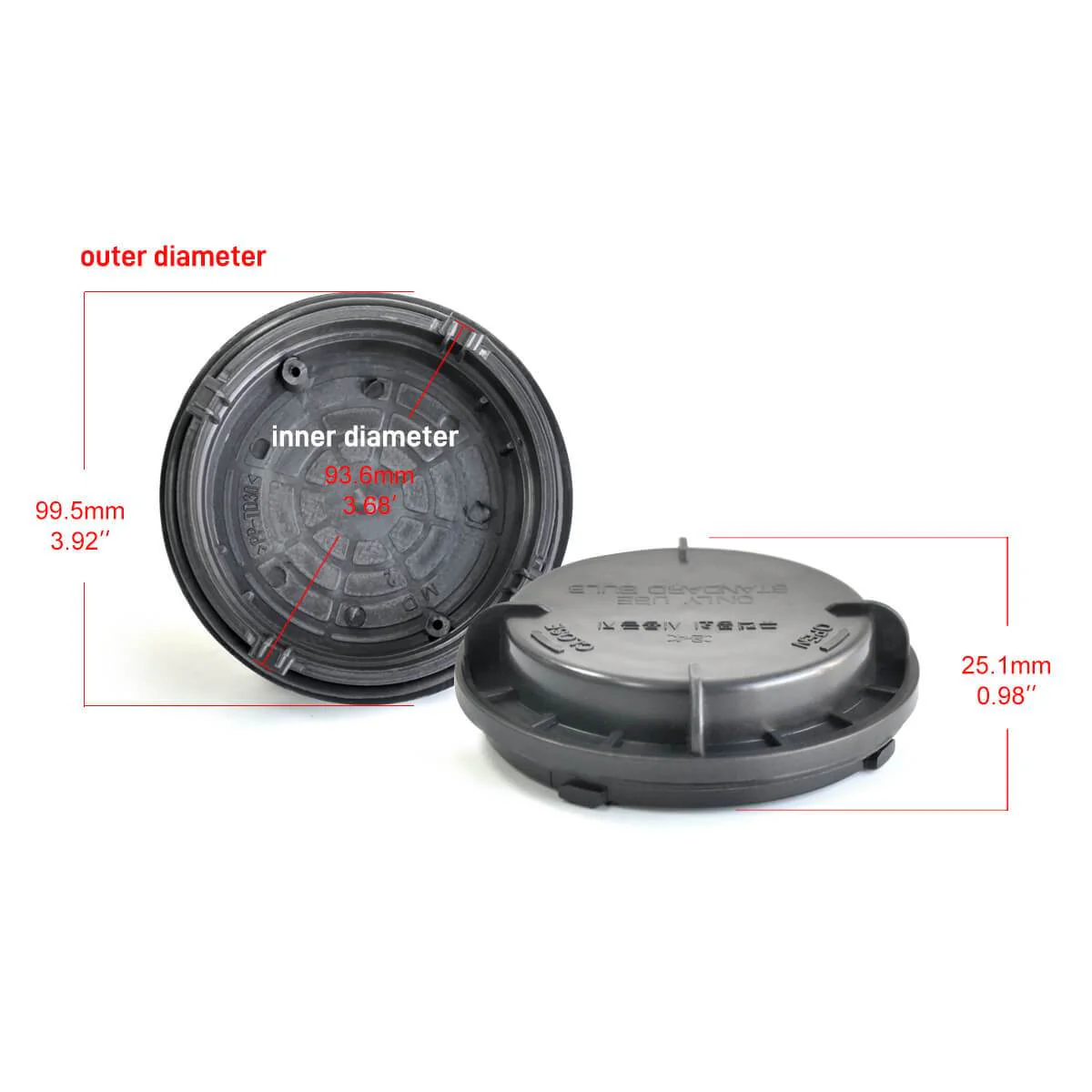 Fit for Hyundai Santa Fe Azera Sonata Elantra LED Bulb Dust Cover Seal Cap Waterproof OEM Design - Image 2
