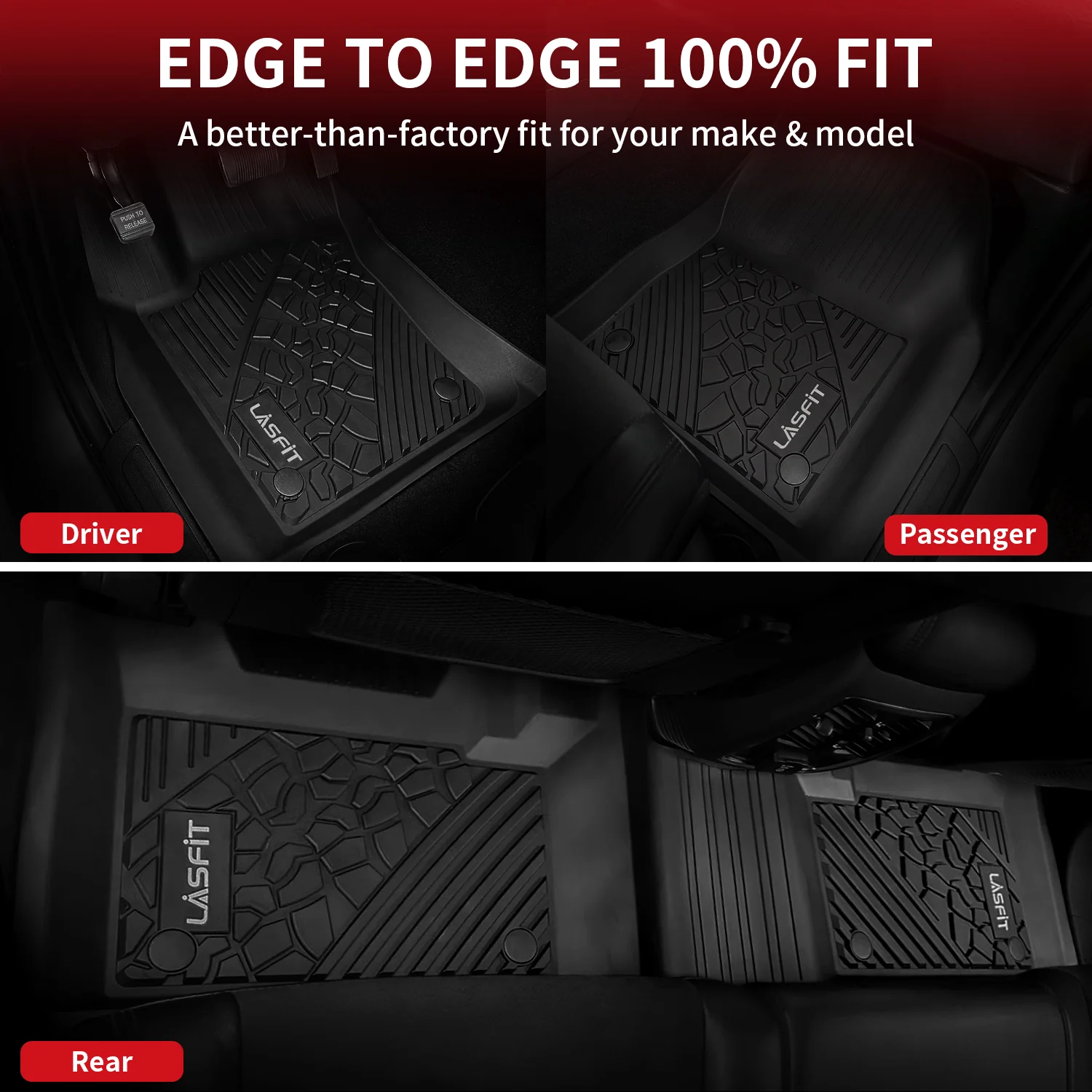 Fit for 2013-2015 Jeep Grand Cherokee Floor Mats or Seatback & Cargo Mat - Image 10