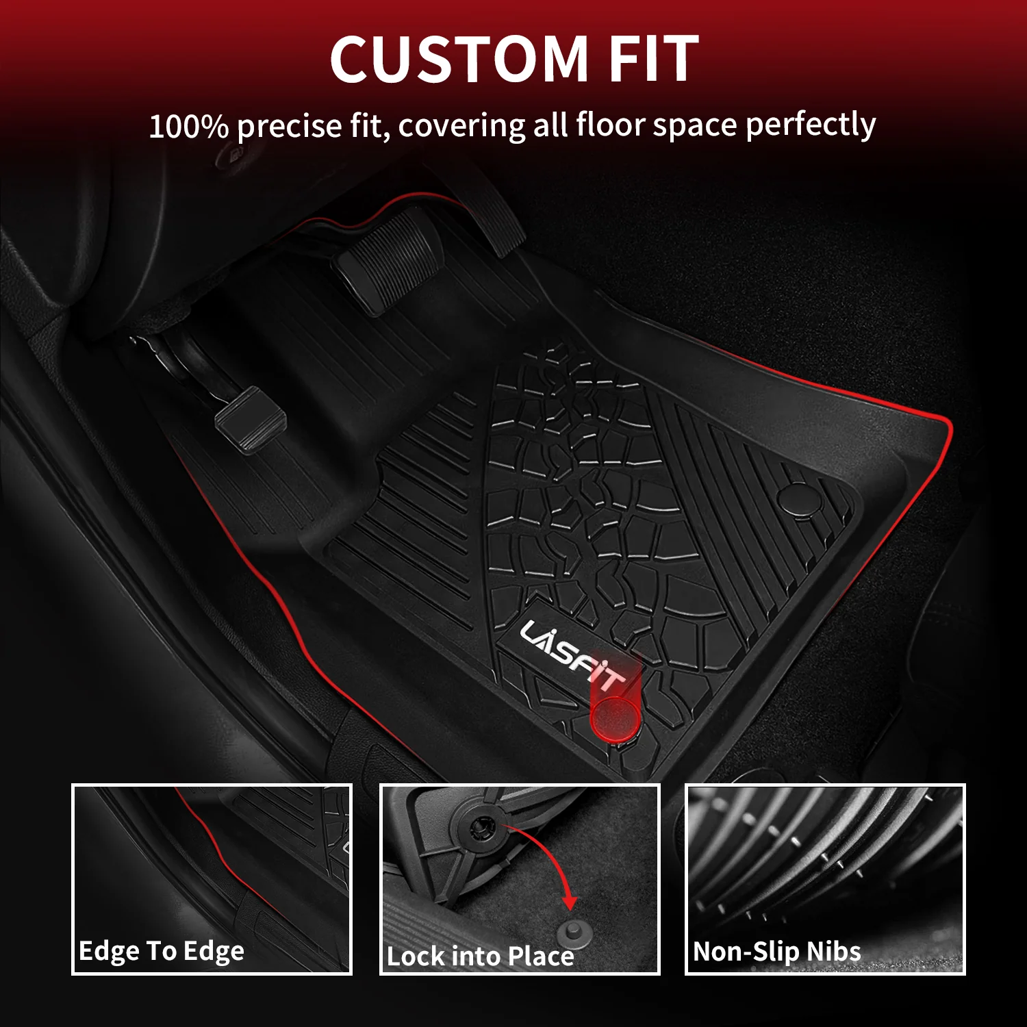 Fit for 2013-2015 Jeep Grand Cherokee Floor Mats or Seatback & Cargo Mat - Image 18