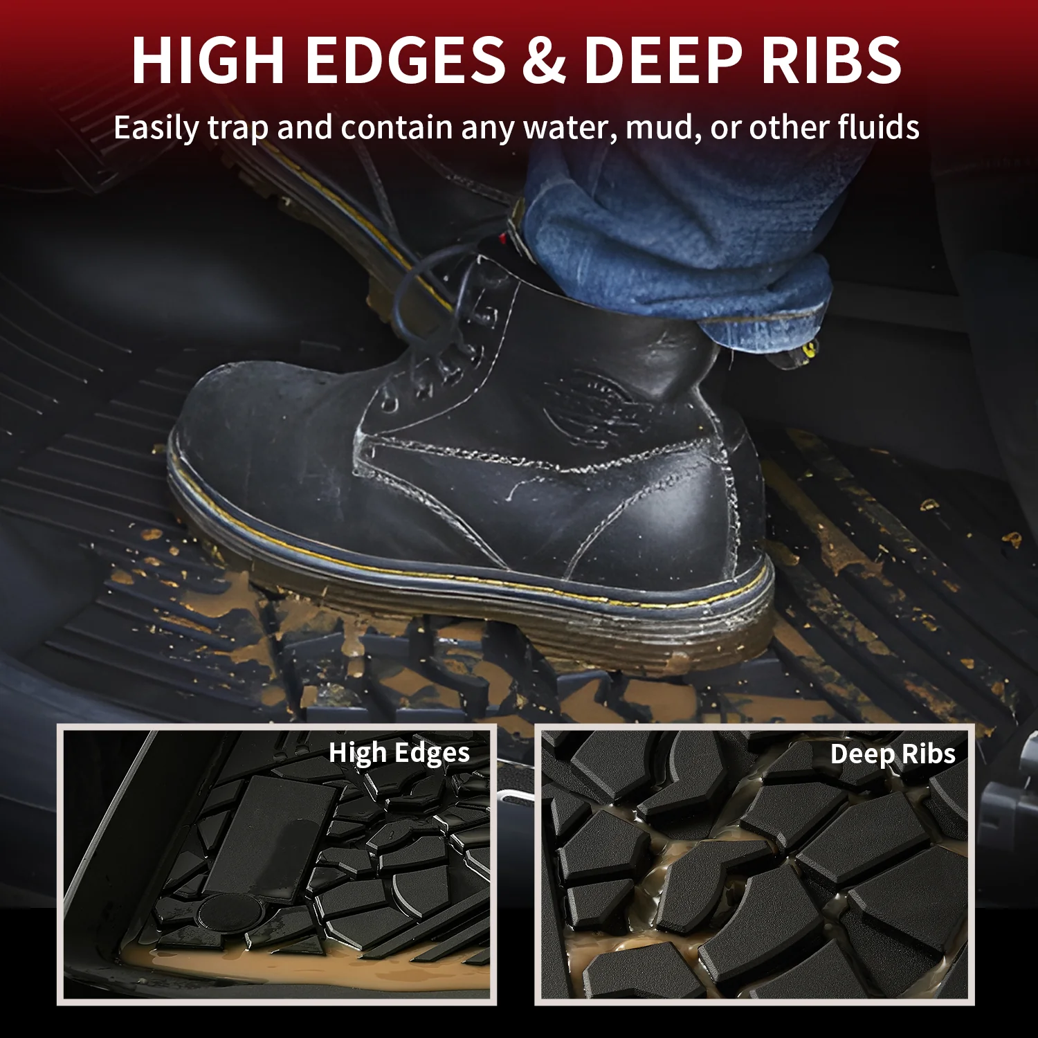 Fit for 2016-2022 Jeep Grand Cherokee WK Floor Mats or Cargo Mats - Image 12