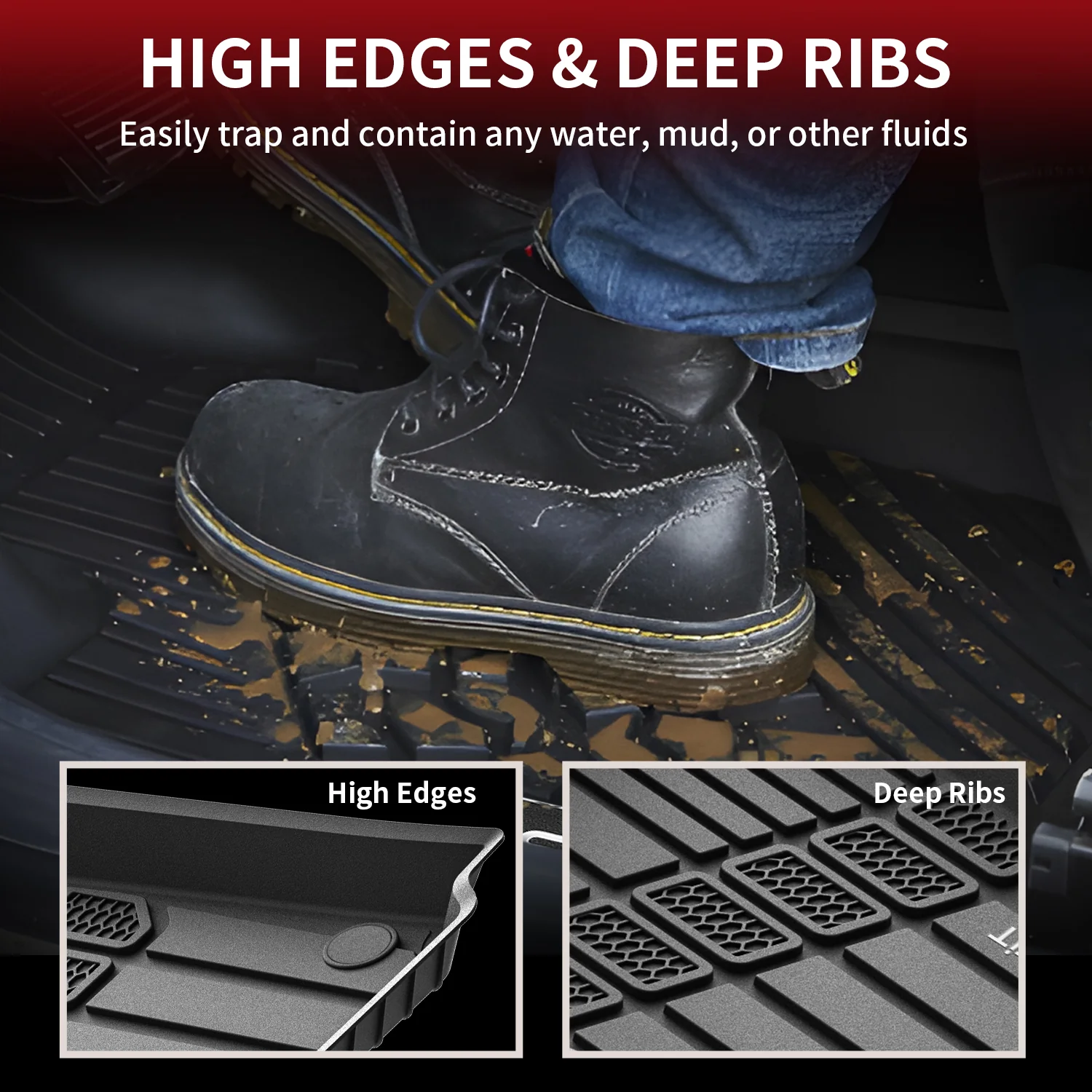 Fit for 2021-2026 Jeep Grand Cherokee L Floor Mats or Cargo Mat - Image 26