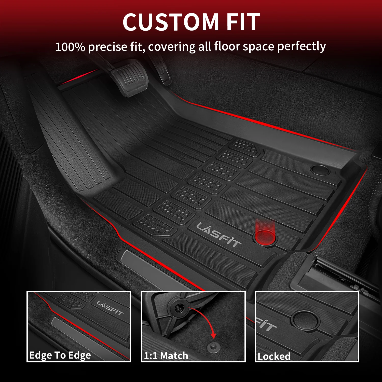 Fit for 2021-2026 Jeep Grand Cherokee L Floor Mats or Cargo Mat - Image 3