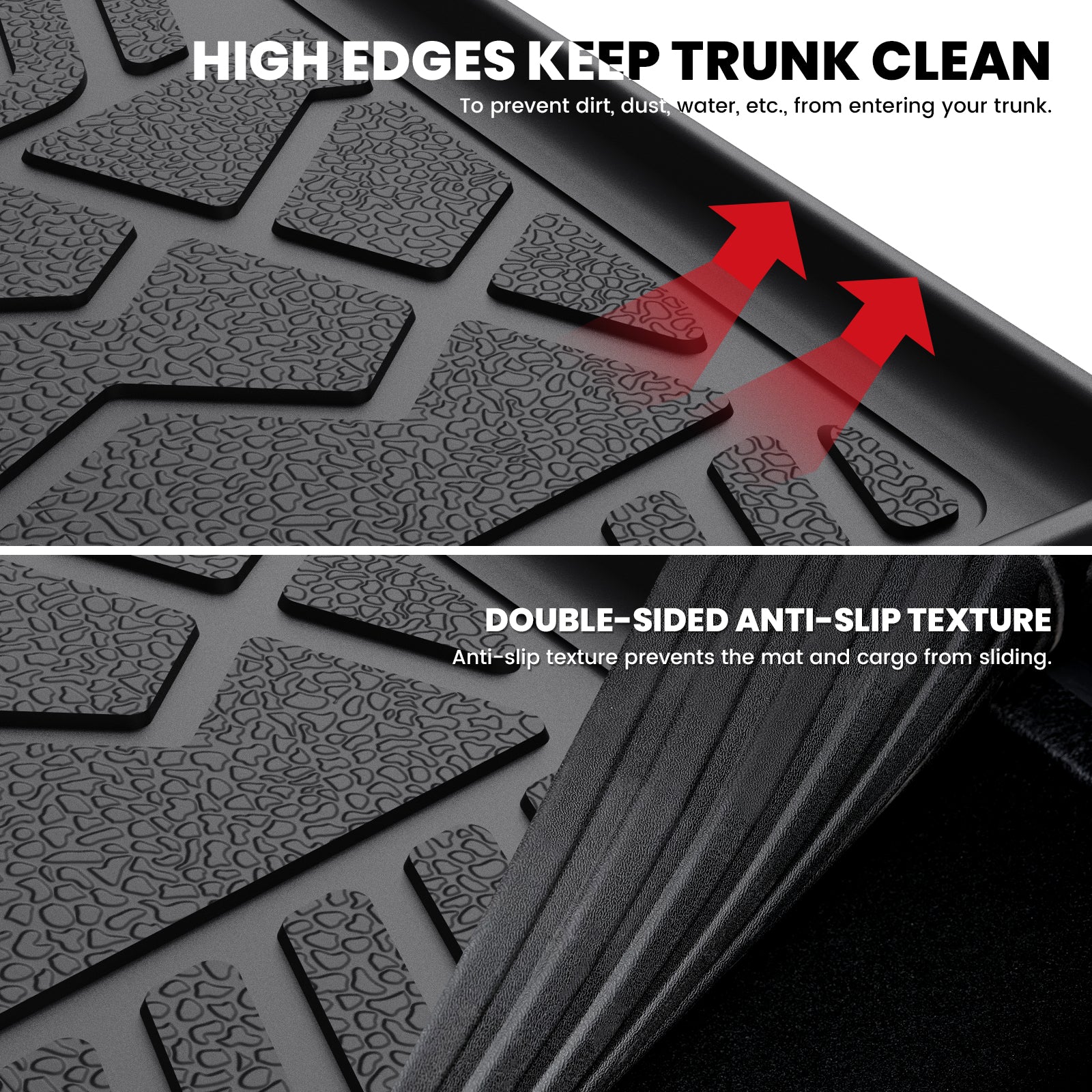 Fit for 2014-2018 Jeep Wrangler JK Floor Mats or Cargo Mat, For 4 Doors Only - Image 24