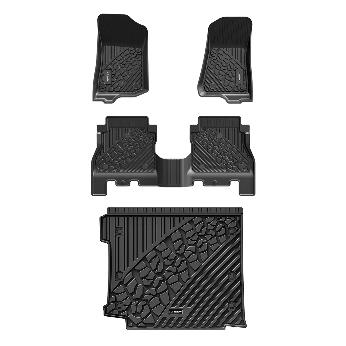 Fit for 2018-2026 Jeep Wrangler JL Floor Mats or Cargo Mat, Fit 4-Door Only(Don't fit 4xe) - Image 36