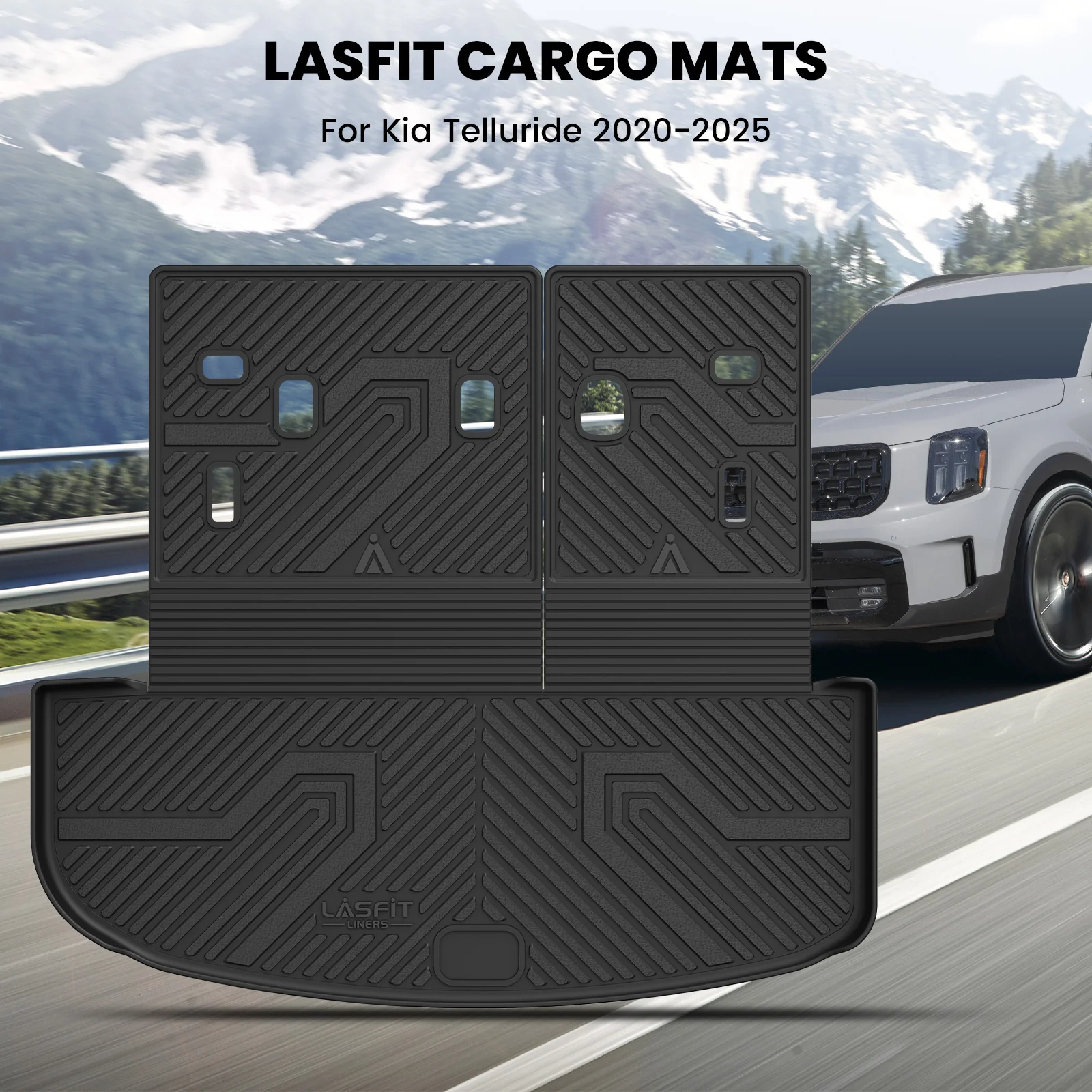 Fit for 2020-2025 Kia Telluride Floor Mats or Seatback & Cargo Mat - Image 10