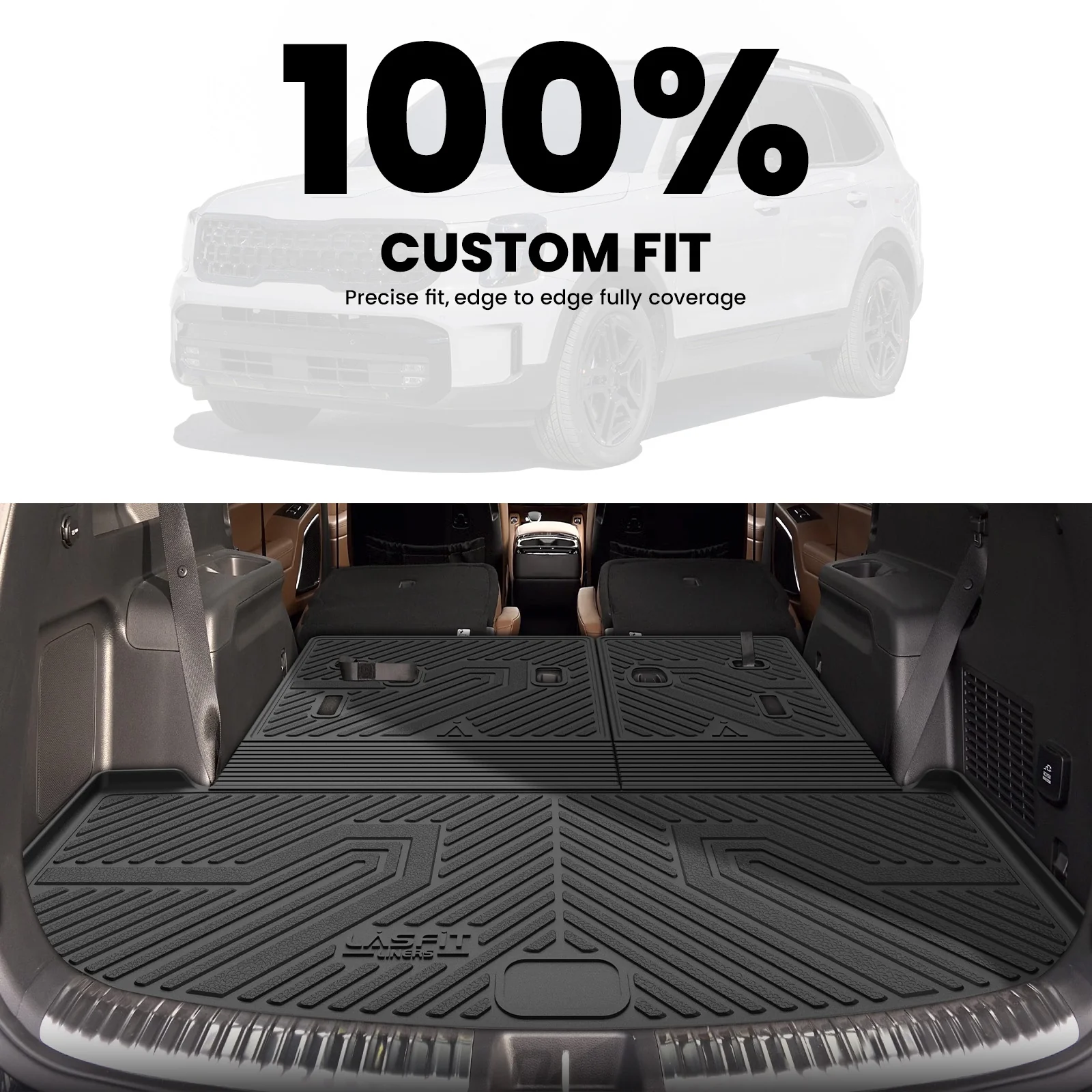 Fit for 2020-2025 Kia Telluride Floor Mats or Seatback & Cargo Mat - Image 11