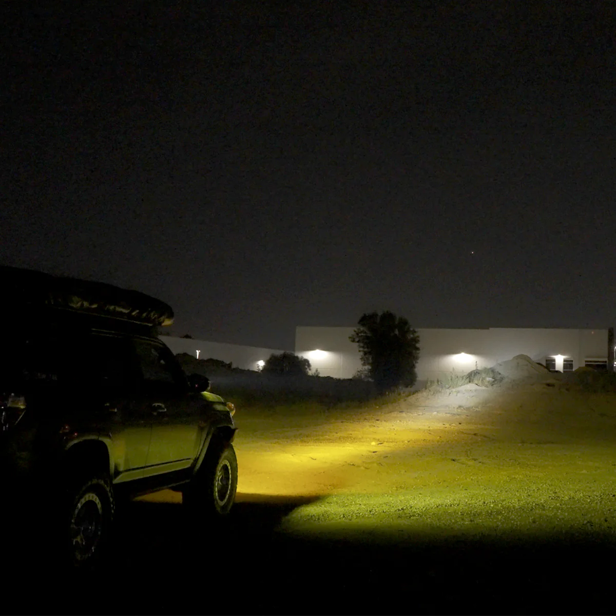 Lasfit 12" Off-Road LED Amber Light Bar With Slim Single Row Combo Flood Spot Design | Bumper Grille Mount - Image 7