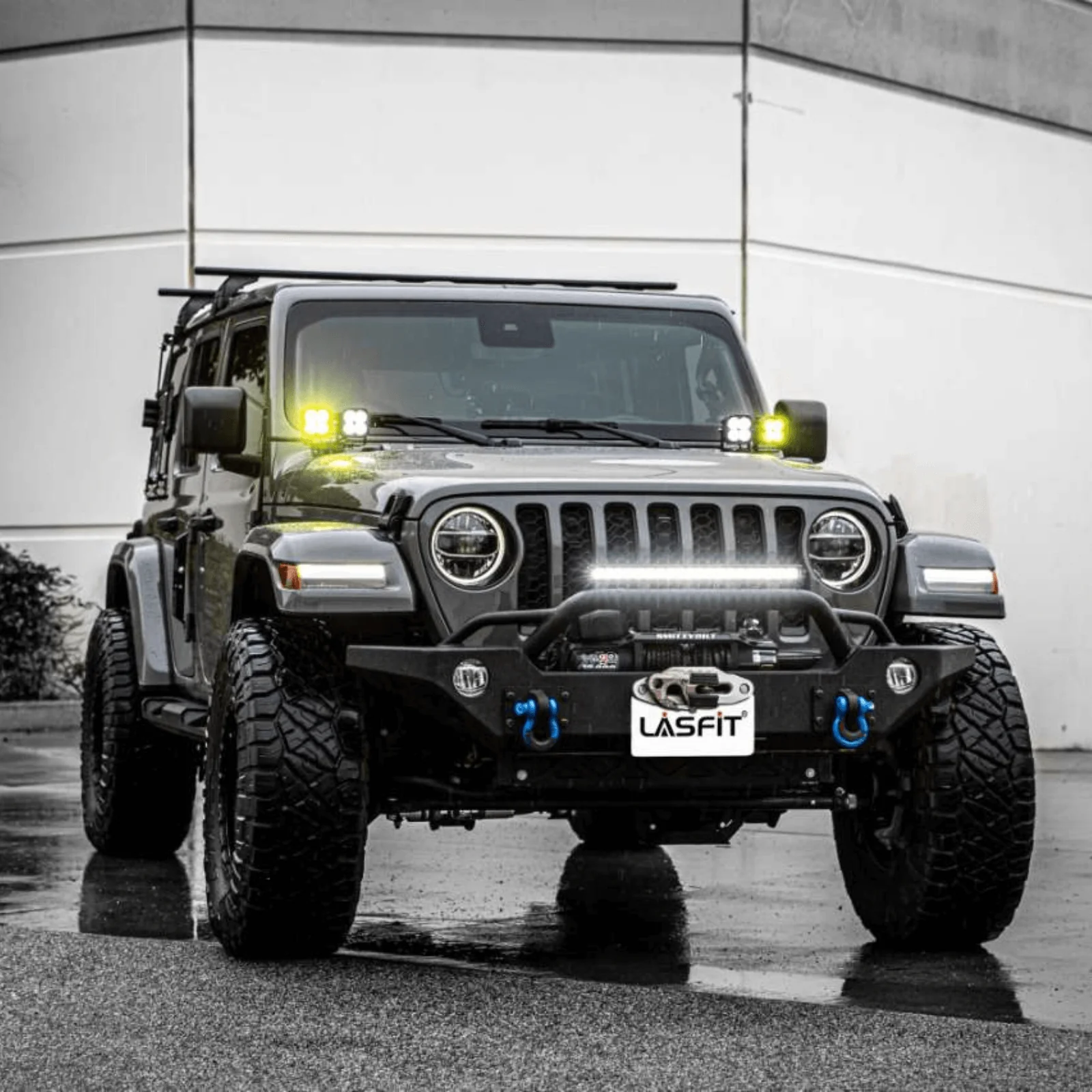 Lasfit Stealth Anti-Theft Automatic Hood Lock System for 18-23 Jeep Wrangler JL/JLU and Gladiator JT(Version 2.0), Don't fit 2024+ Jeep Wrangler/Gladiator - Image 16