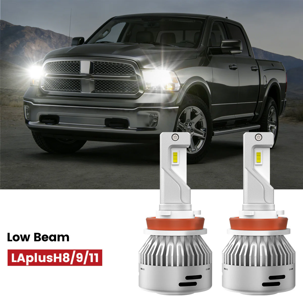 Fit for 2009-2012 Ram 1500 LED Bulbs 9005 H11 Exterior Interior Lights - Image 16