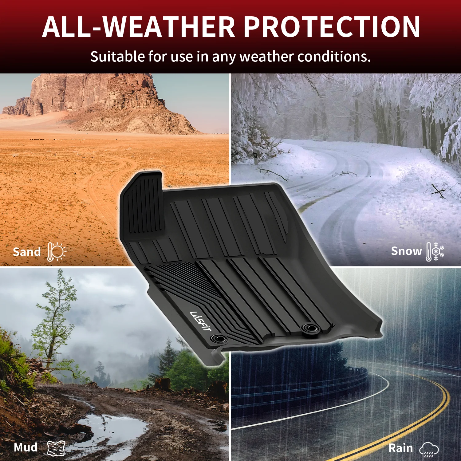 Fit for 2014-2023 Lexus GX460 Custom Floor Mats - Image 19